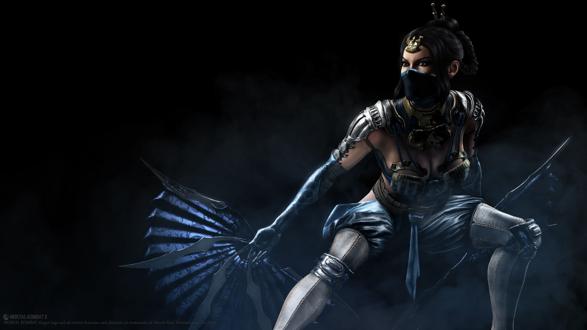 Скачать обои Китана, Смертельная битва, Kitana, Mortal Kombat X, раздел игры  в разрешении 1920x1080