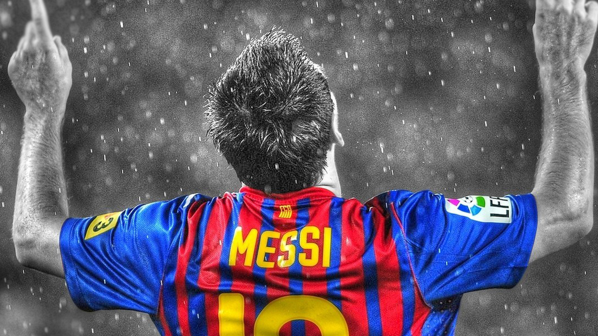 Обои HDR, wallpaper, sport, football, Lionel Messi, player, FC Barcelona на  телефон и рабочий стол, раздел спорт, разрешение 1920x1080 - скачать