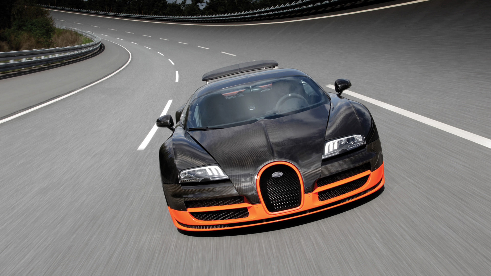 Обои Машина, Bugatti Veyron, Super Sport, World Record на телефон и рабочий  стол, раздел bugatti, разрешение 1920x1080 - скачать