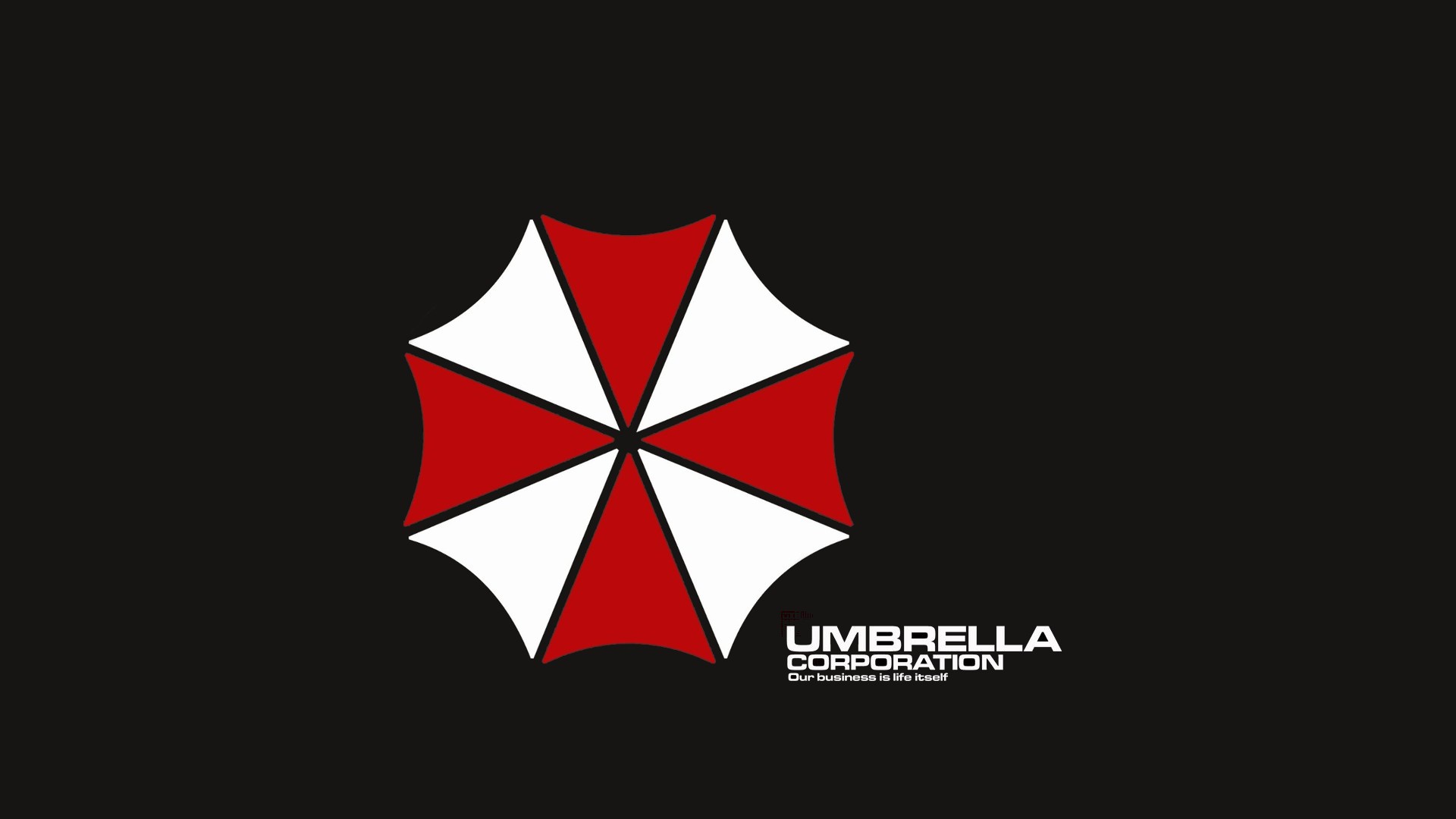 Обои logo, game, Resident Evil, Umbrella, Biohazard, Umbrella Corp.,  japonese, Umbrella Co. на телефон и рабочий стол, раздел игры, разрешение  1920x1080 - скачать