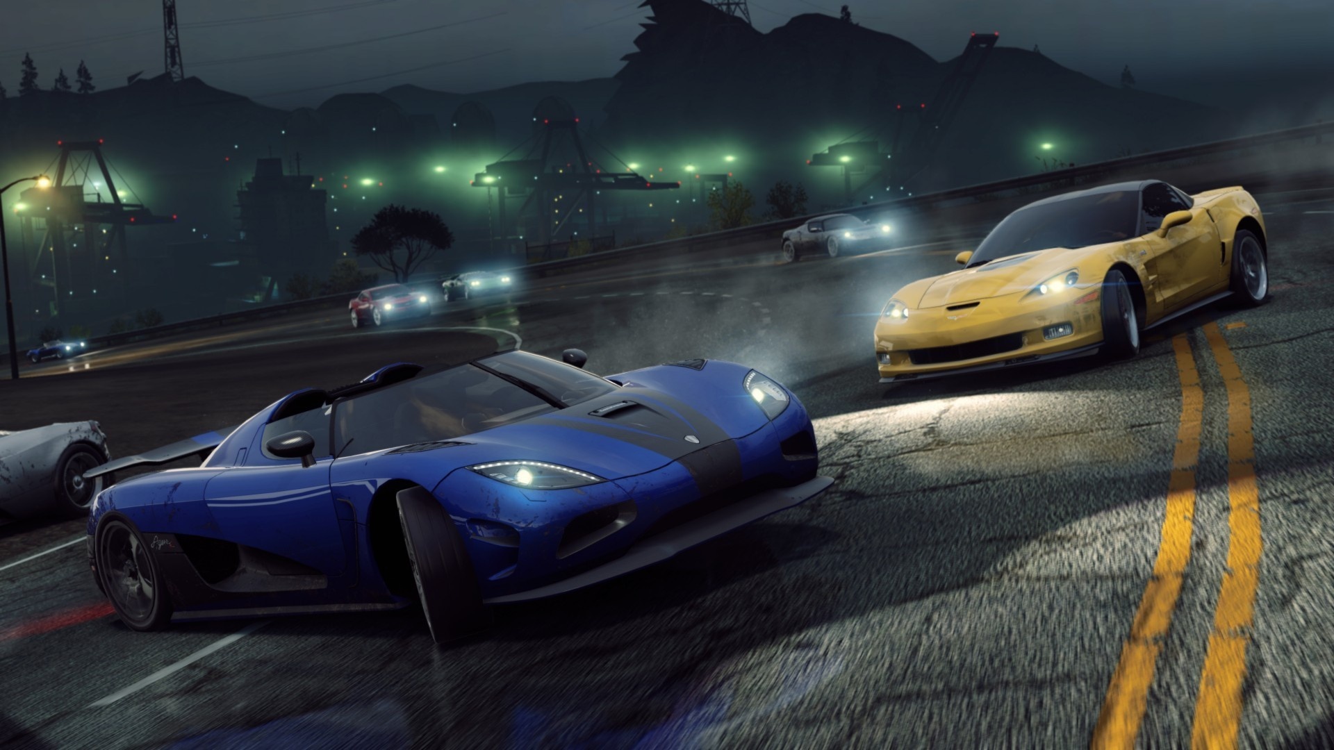 Скачать обои drift, Need for Speed, cars, nfs, Most Wanted 2, раздел игры в  разрешении 1920x1080