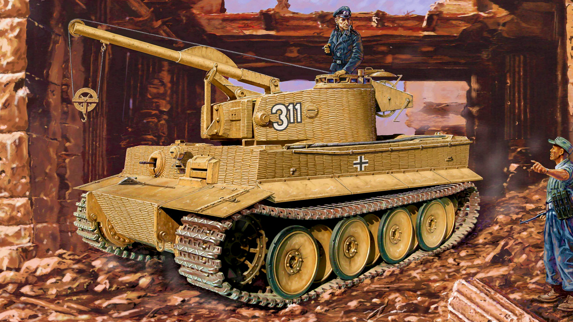 Покажи немецкие танки. Бергепанцер тигр Порше. Тигр 1 Порше. Тигр Порше танк. Танк тигр Bergepanzer.