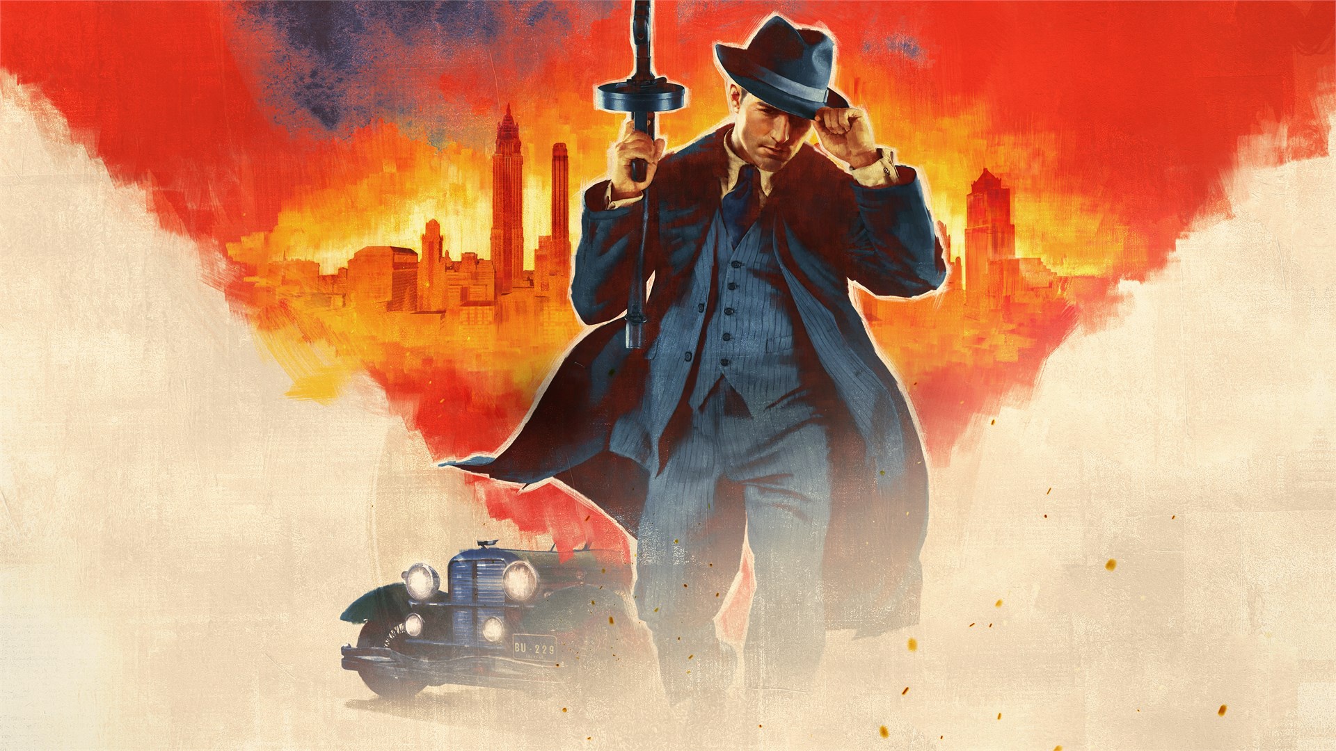 Скачать обои Машина, Оружие, Mafia, Definitive Edition, Hangar 13, Mafia:  Definitive Edition, Томас Анджело, раздел игры в разрешении 1920x1080