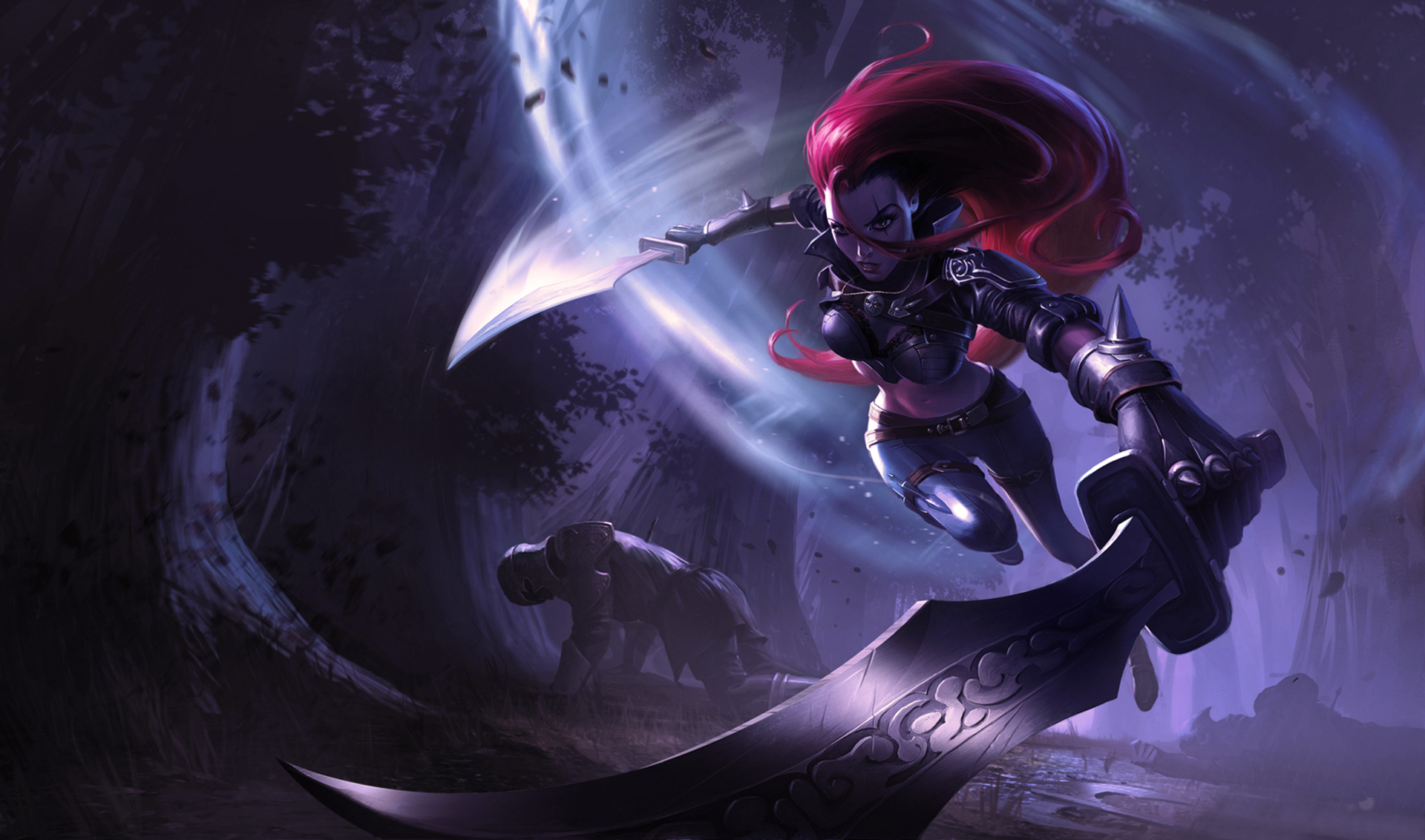 Обои меч, lol, League of Legends, Katarina, Sinister Blade на телефон и  рабочий стол, раздел игры, разрешение 1920x1132 - скачать