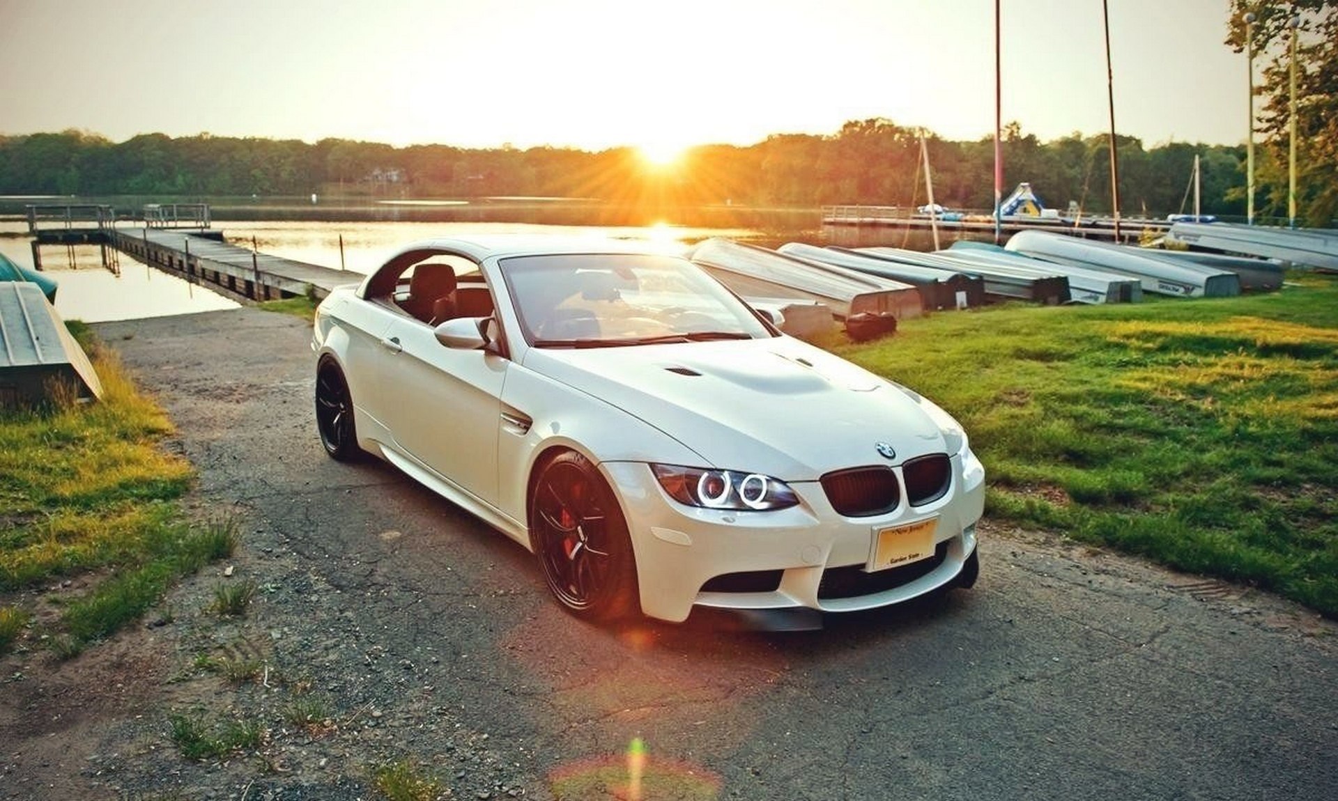 BMW e92 белая