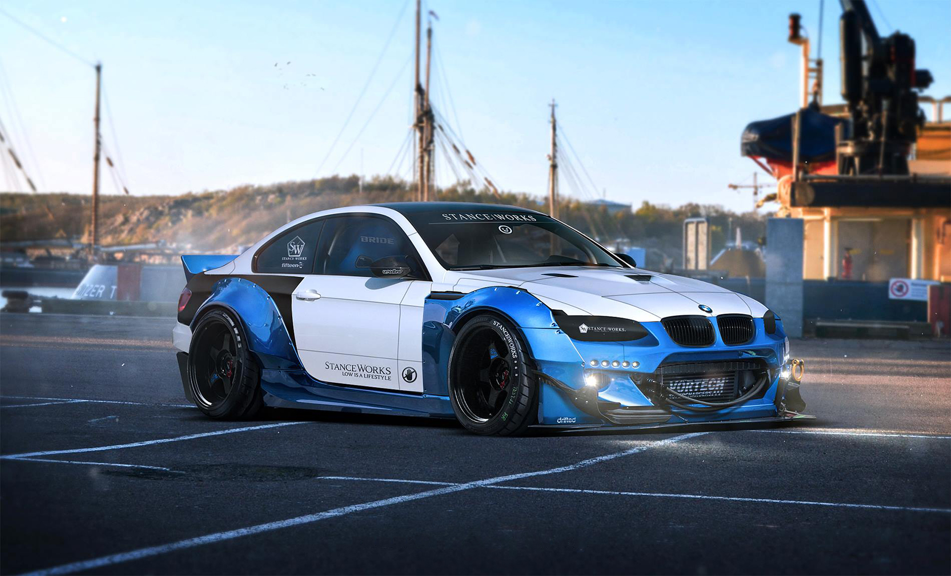 BMW m3 дрифт