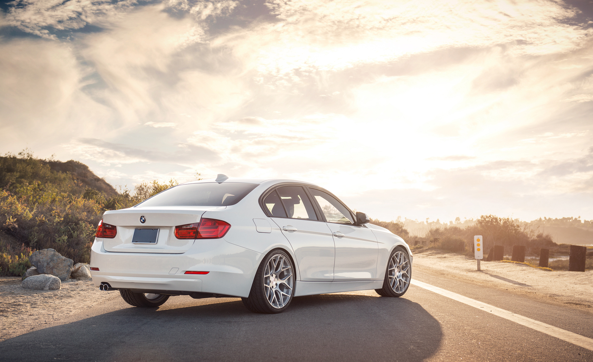 BMW f30 White