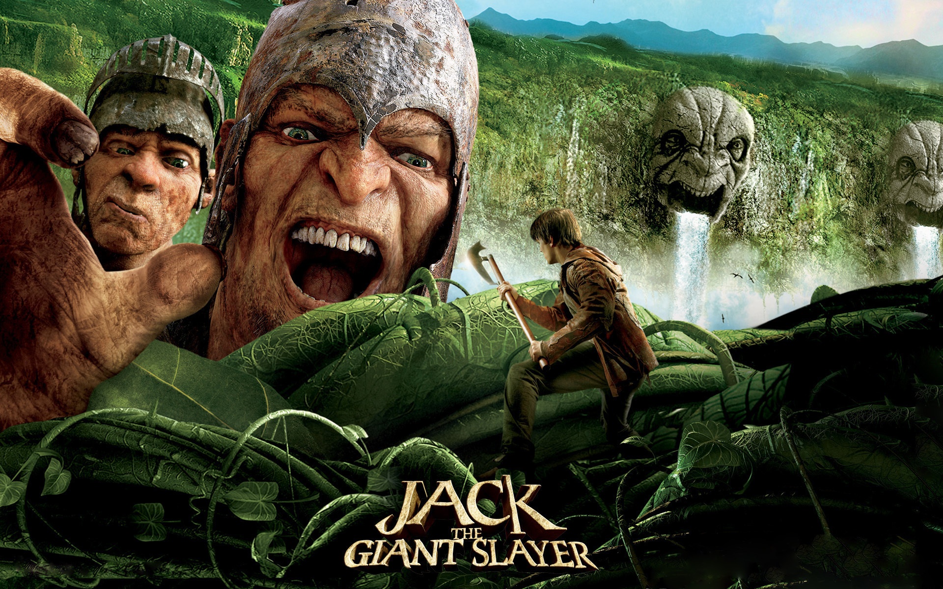 Обои фильм, Джек, Jack the Giant Slayer, великаны на телефон и рабочий  стол, раздел фильмы, разрешение 1920x1200 - скачать