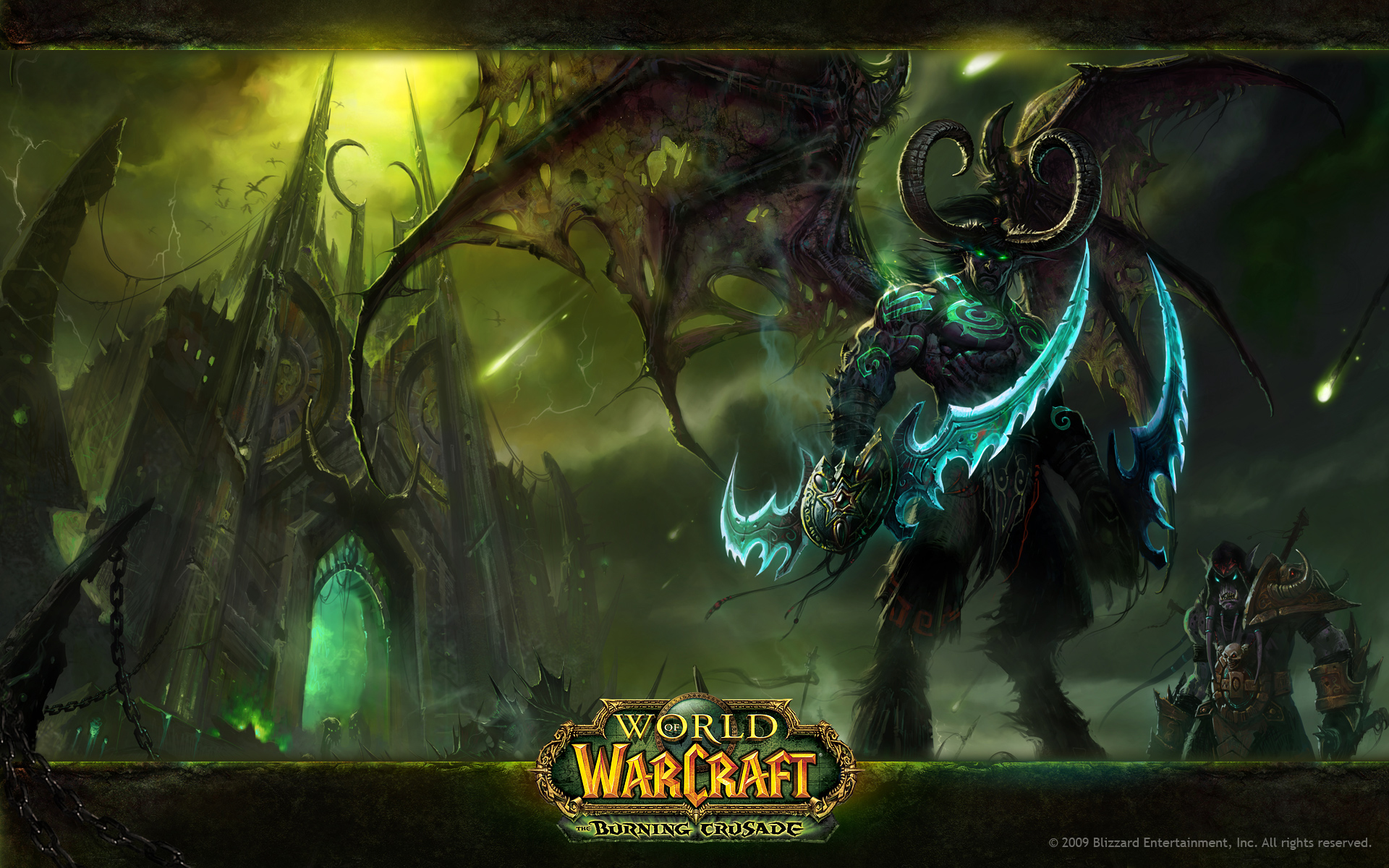 Скачать обои WoW, World of Warcraft, Burning Crusade, раздел игры в  разрешении 1920x1200