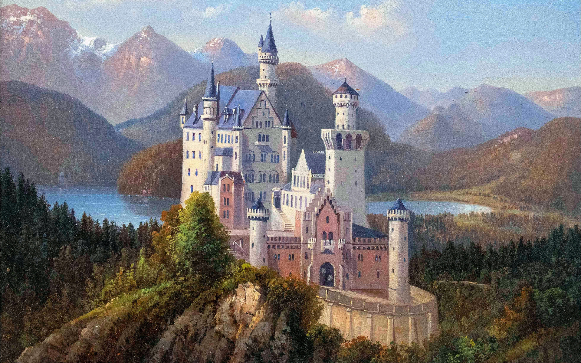 замок горбачева в баварии германии