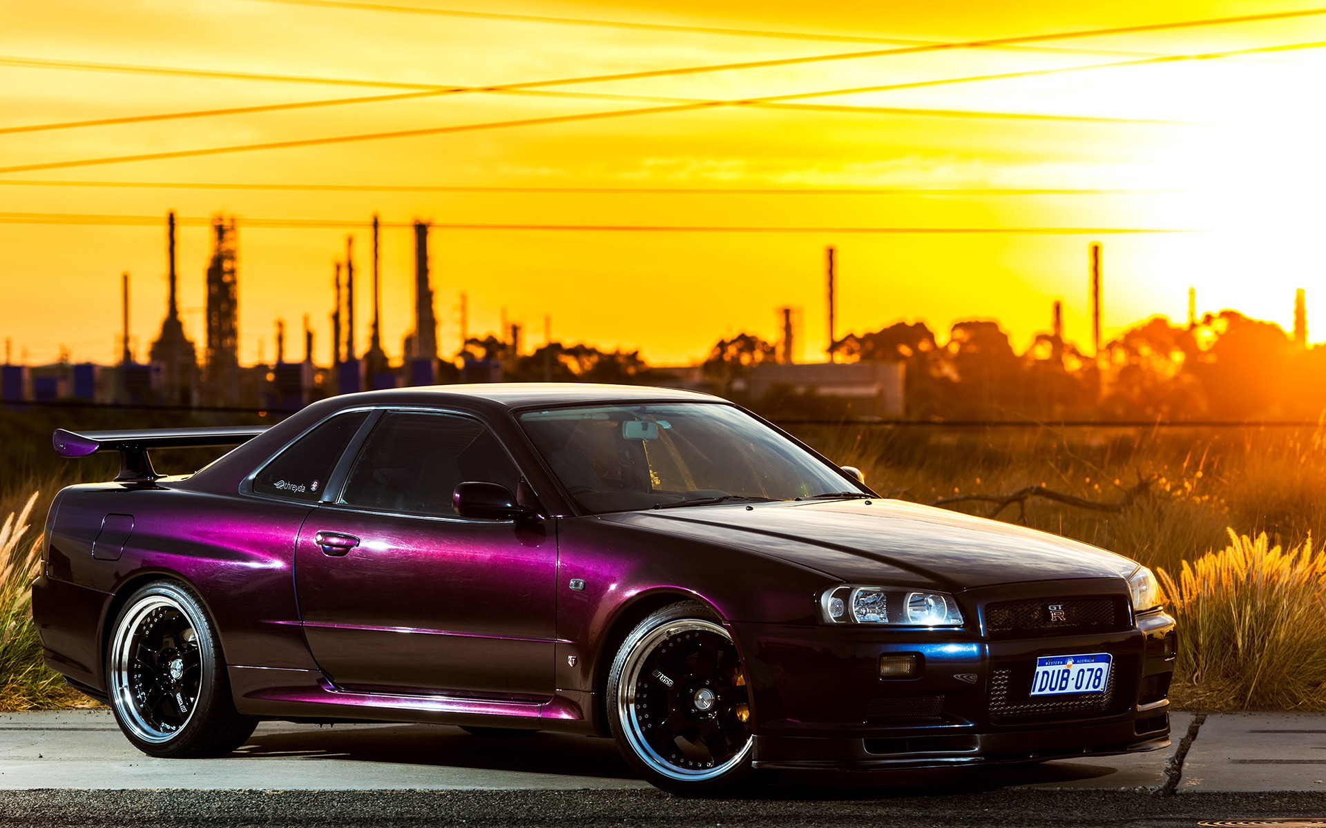 Nissan Skyline GTR r34 Night