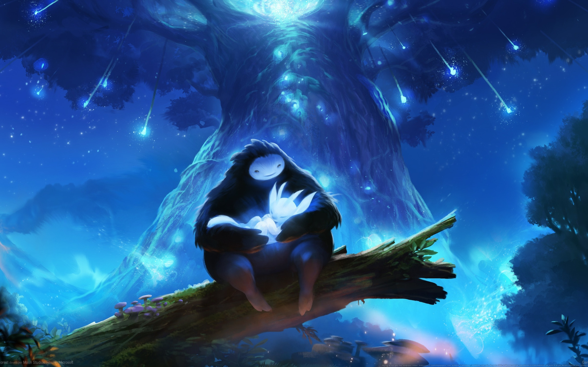 Скачать обои Game, Indie, Ori, Ori and the Blind Forest, раздел игры в  разрешении 1920x1200