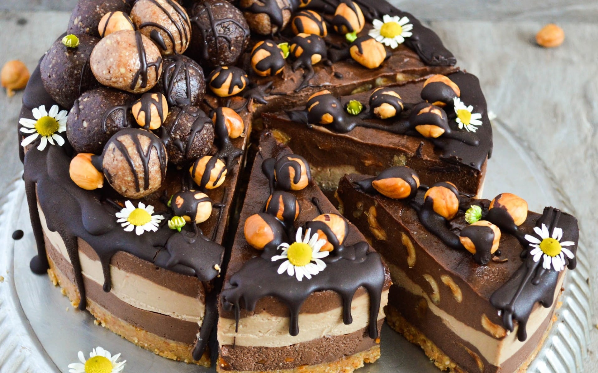 Hazelnut Chocolate Cake