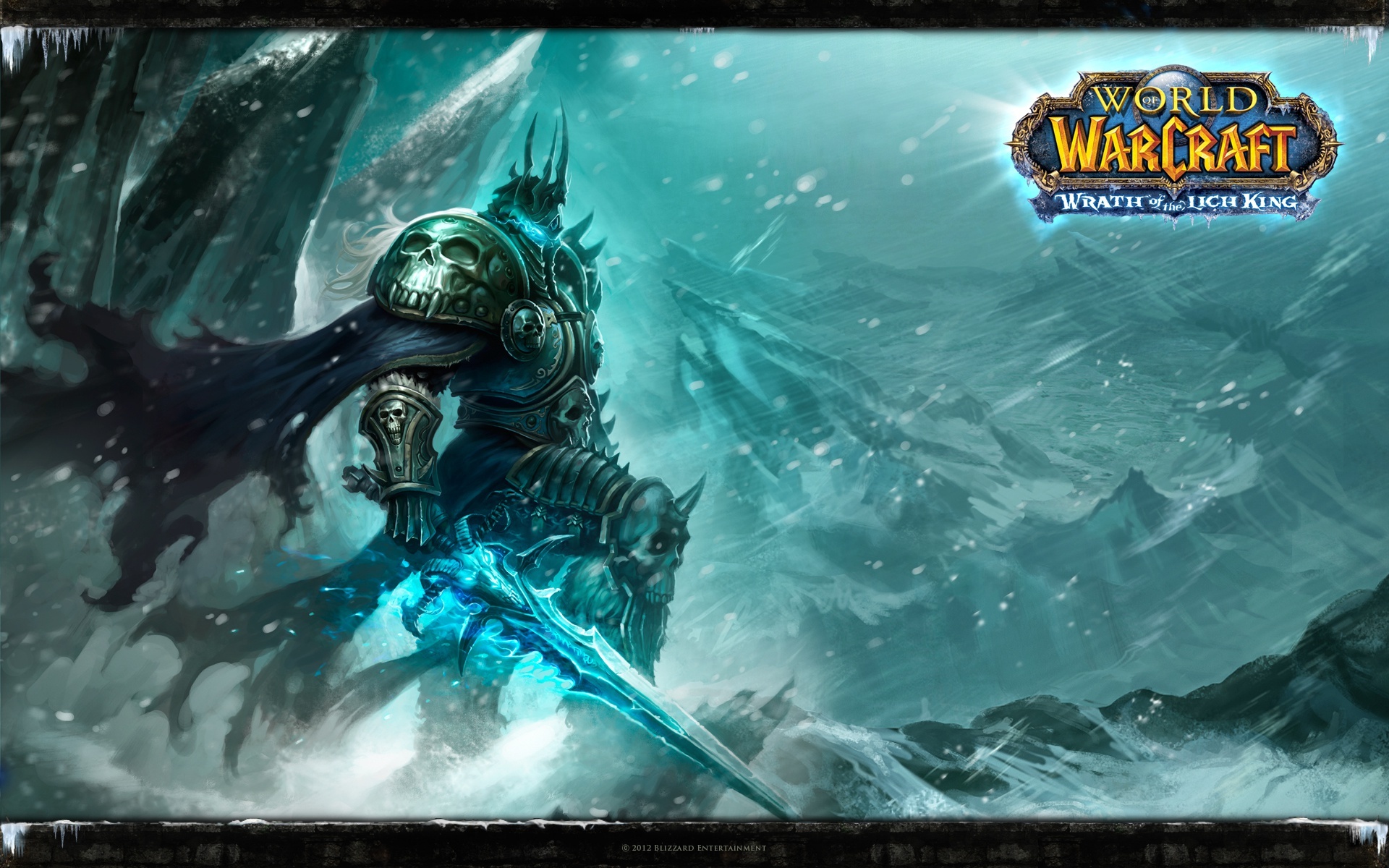 Скачать обои король лич, рыцарь смерти, World of Warcraft Wrath of the Lich  King, Артас Менетил, раздел игры в разрешении 1920x1200