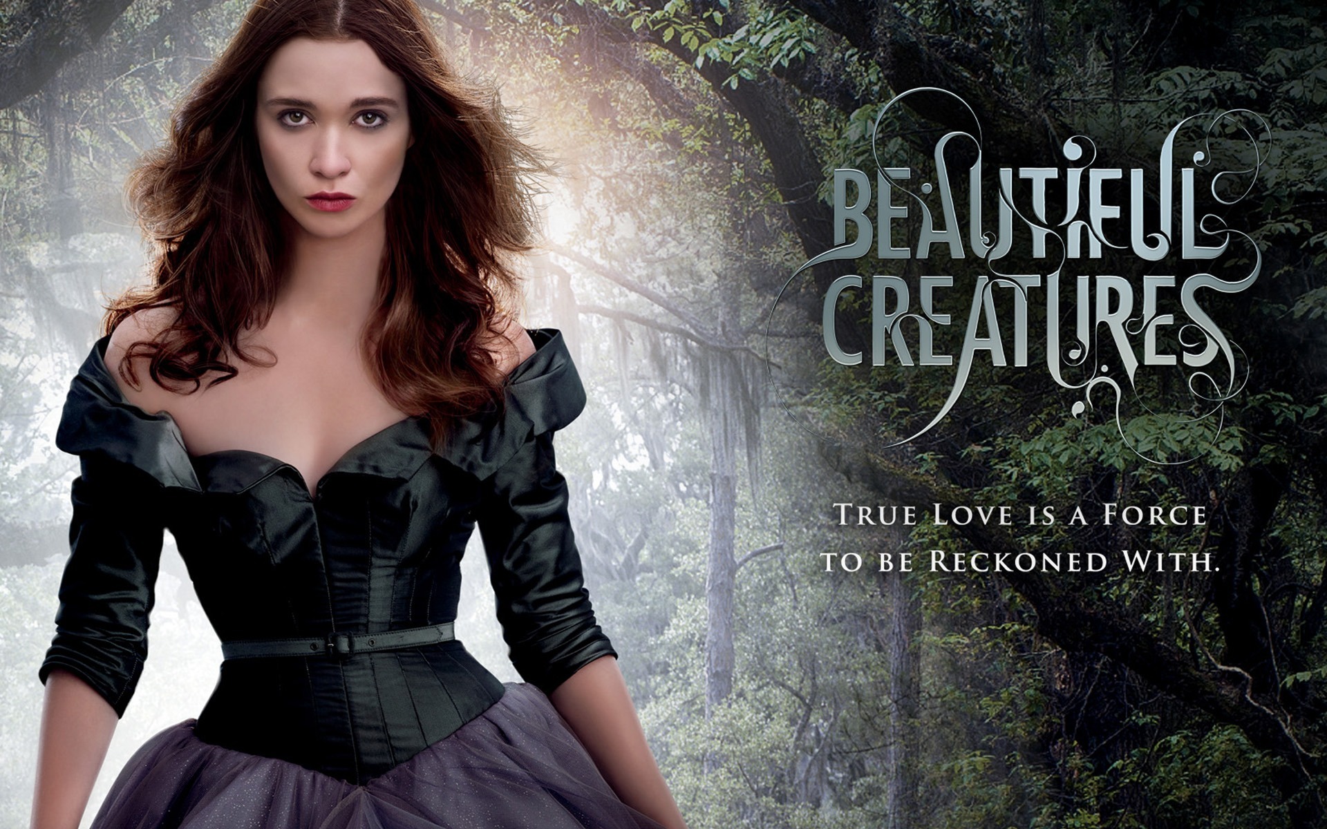 Обои Alice Englert, Beautiful Creatures, прекрасные создания, Элис Энглерт  на телефон и рабочий стол, раздел фильмы, разрешение 1920x1200 - скачать