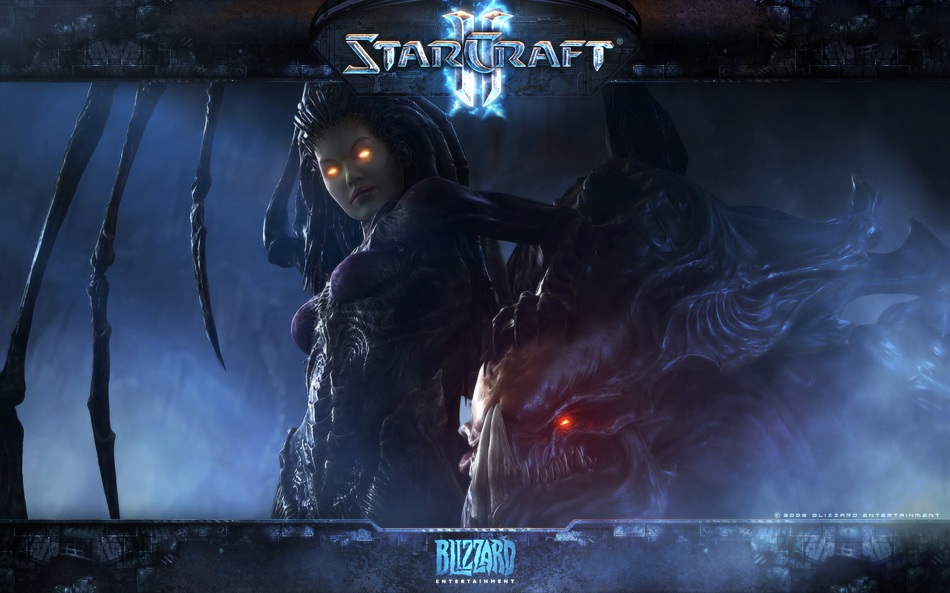 Обои starcraft, zerg, кэрриган на телефон и рабочий стол, раздел игры,  разрешение 1920x1200 - скачать