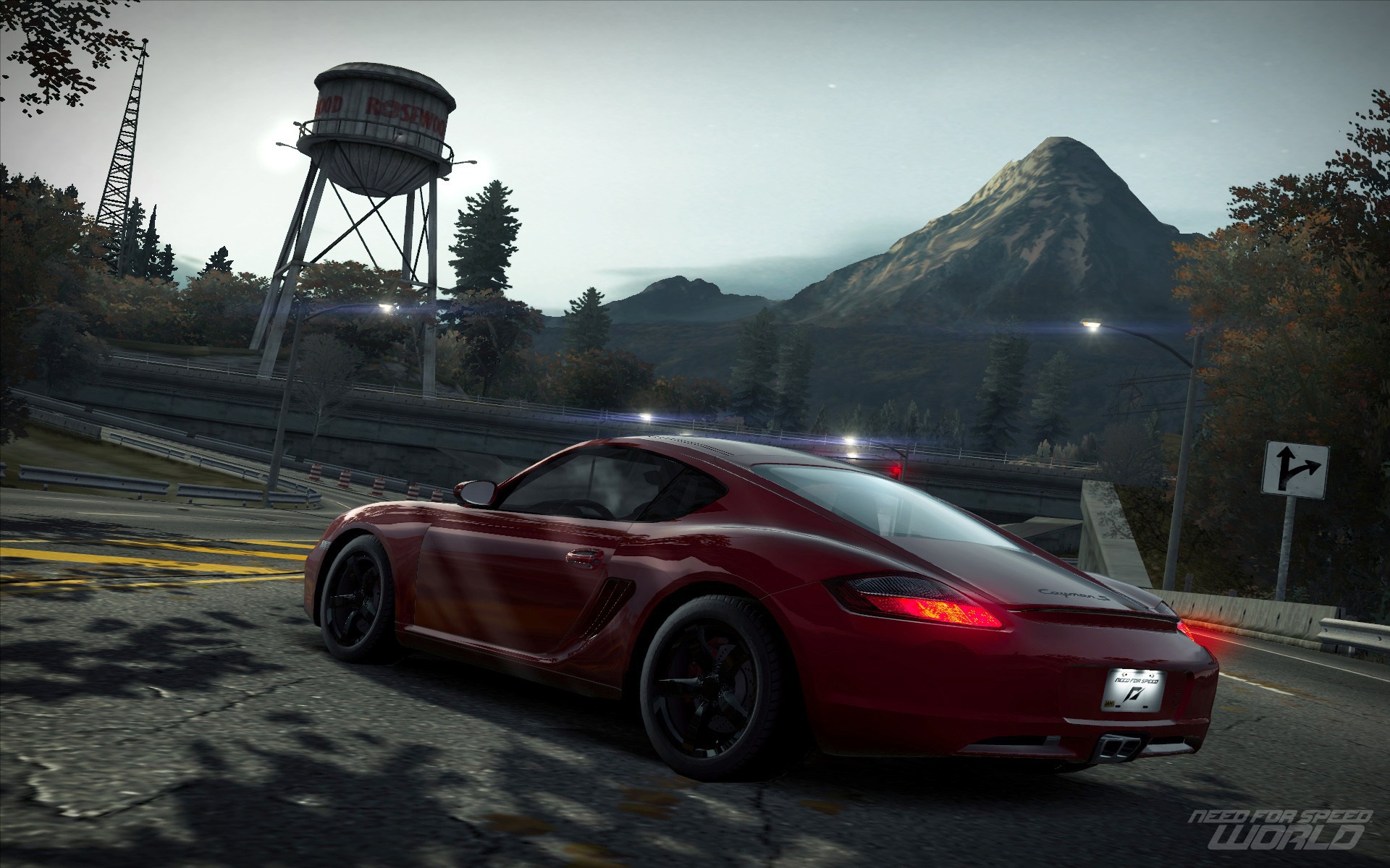 Обои город, Porsche, гонки, Need for Speed world на телефон и рабочий стол,  раздел игры, разрешение 1920x1200 - скачать