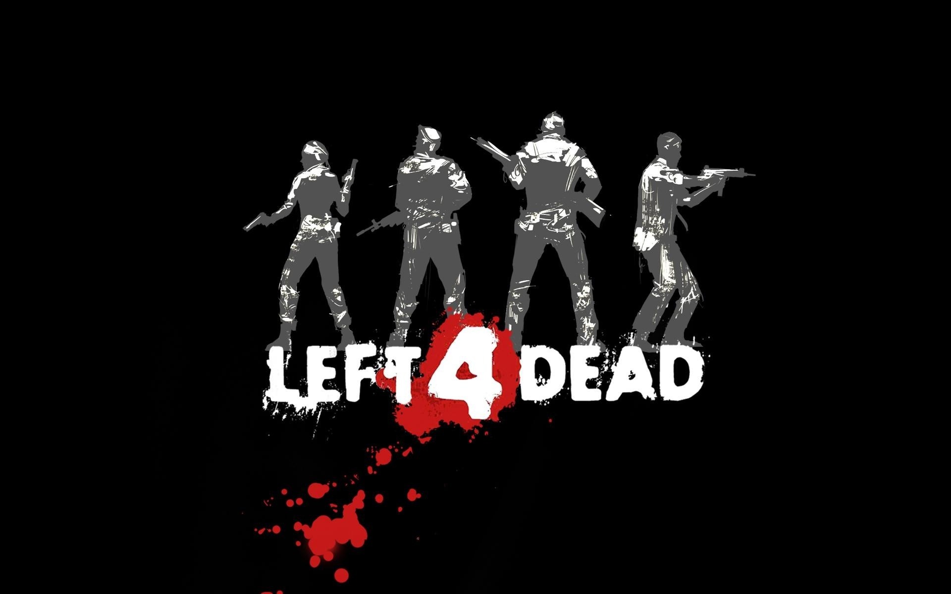 Скачать обои кровь, Left 4 dead, персонажи, раздел игры в разрешении  1920x1200