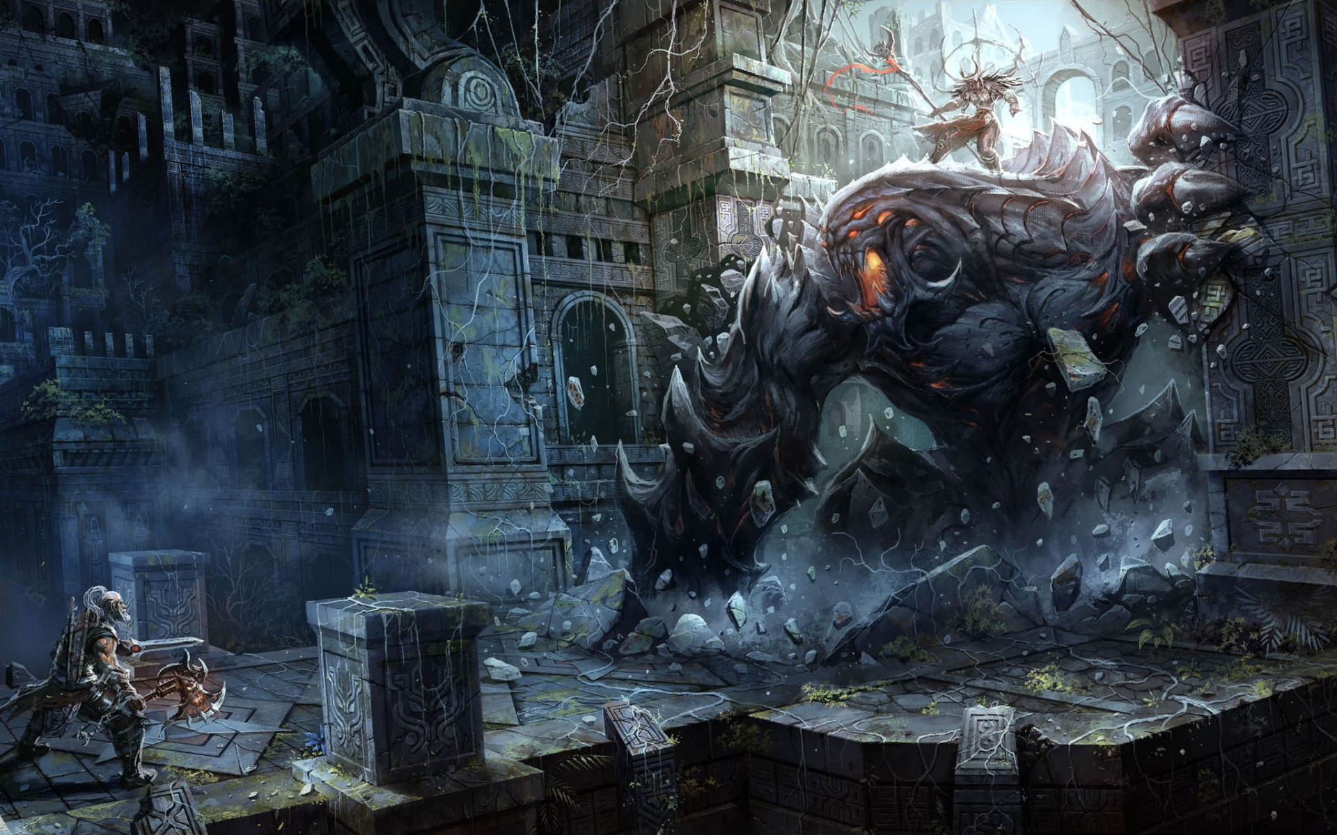 Fantasy games. Диабло 3 Постер. Diablo 3 Art. Diablo 3 HD Wallpaper. Diablo 2 resurrected обои.