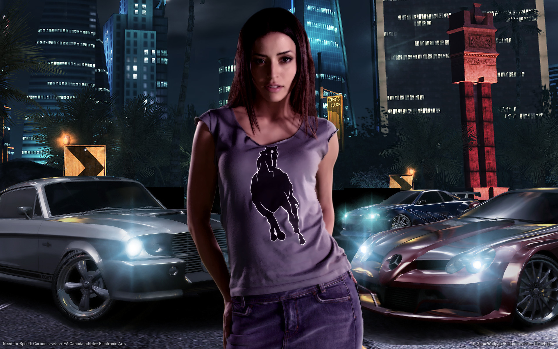 Обои need for speed, nfs, carbon, Emmanuelle Vaugier на телефон и рабочий  стол, раздел игры, разрешение 1920x1200 - скачать