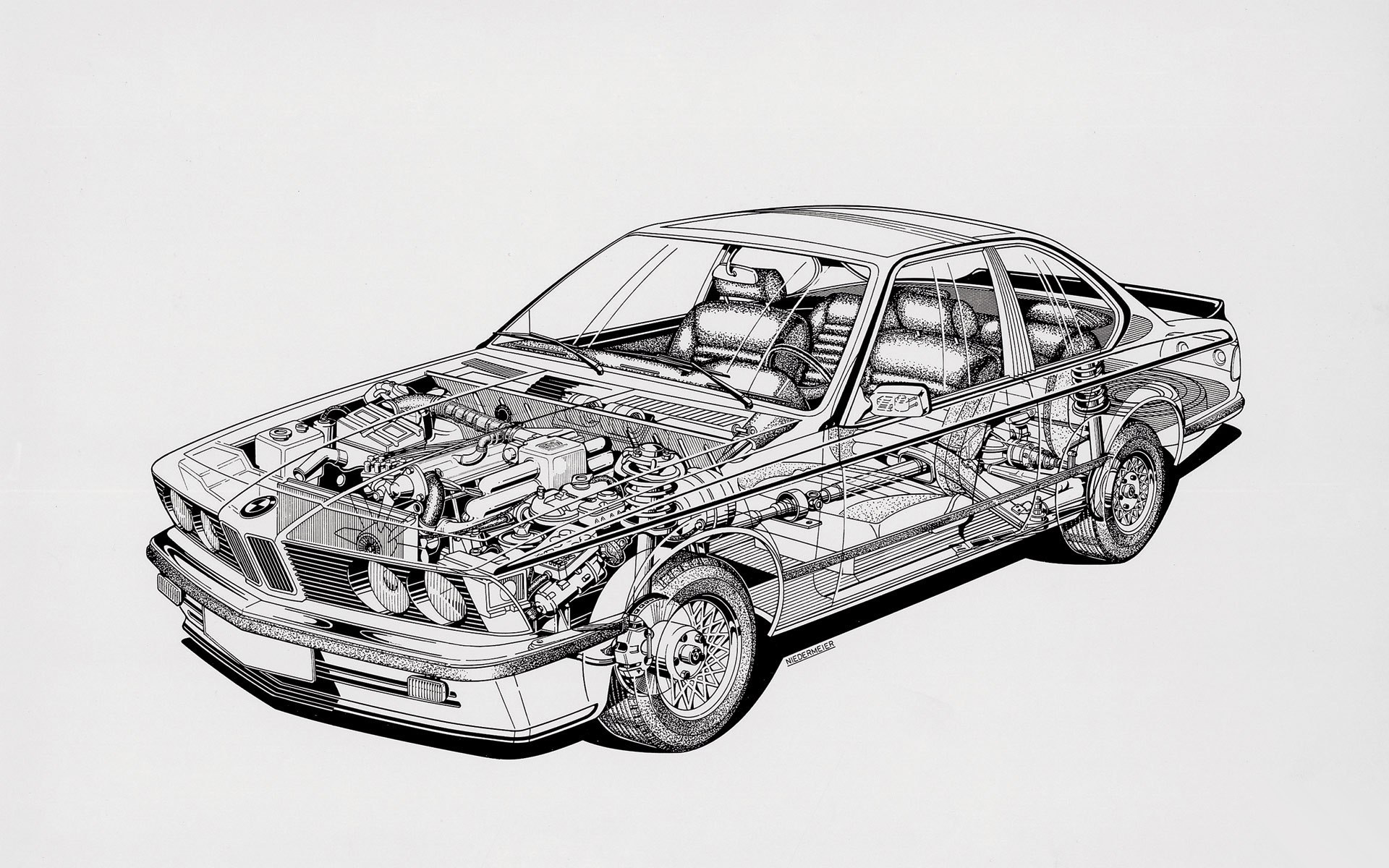 BMW e24 двигатель