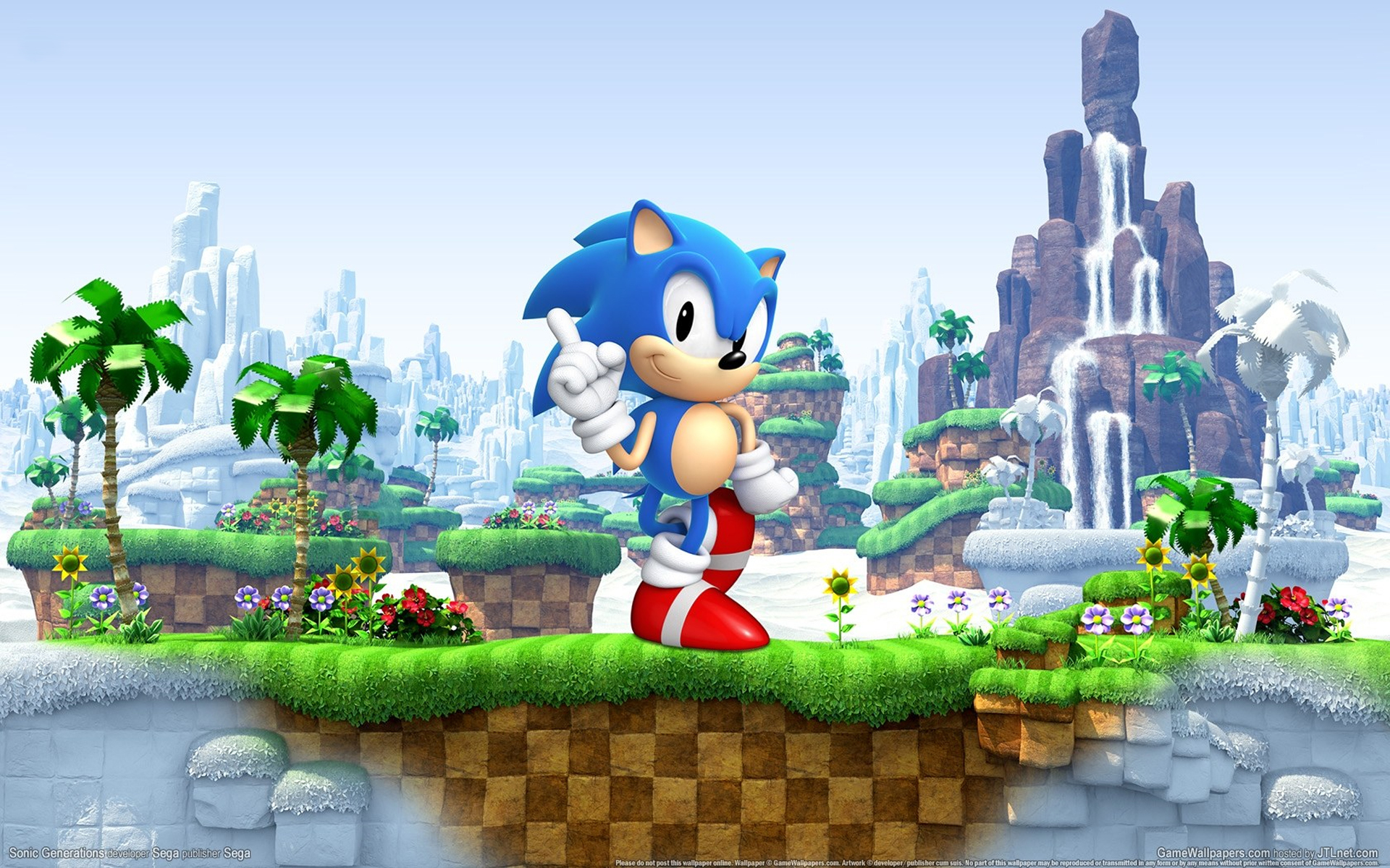 Обои sega, Sonic, video game, Sonic Generations на телефон и рабочий стол,  раздел игры, разрешение 1920x1200 - скачать