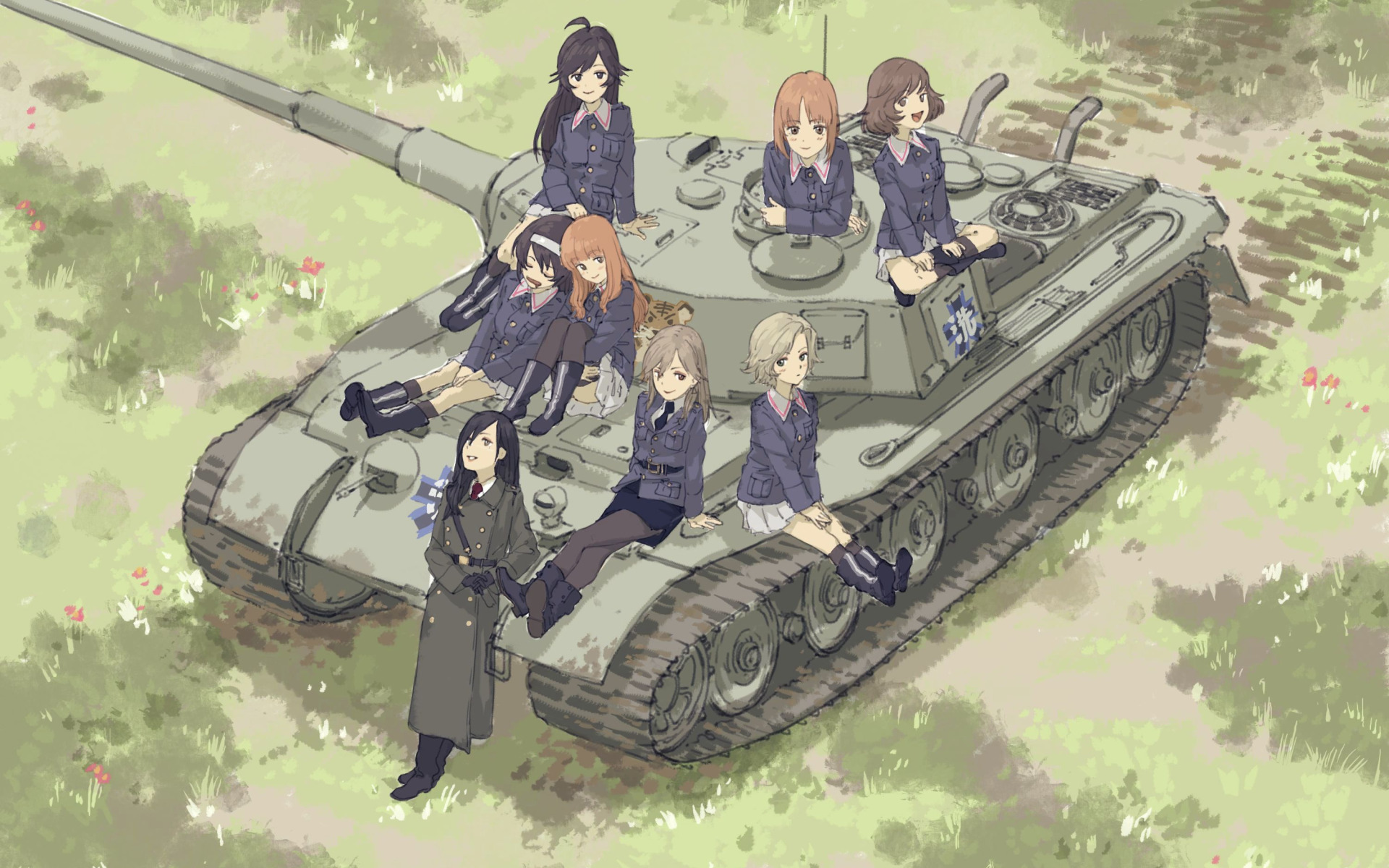 Gta 5 girls und panzer фото 13