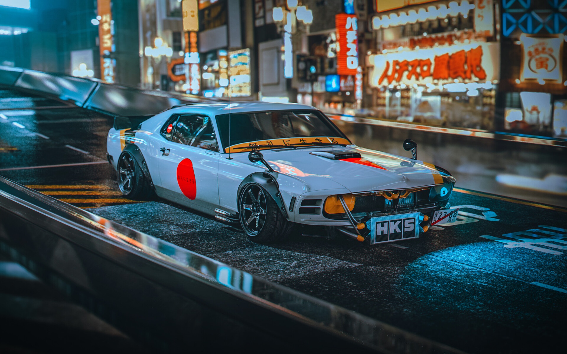 Cyberpunk 2077 Ford Mustang