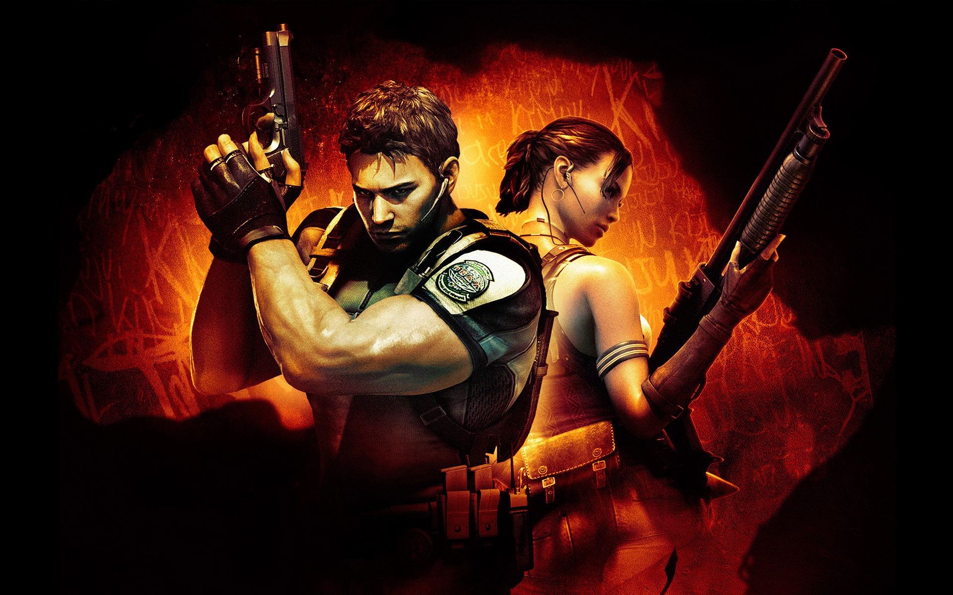 Обои игры, Sheva, resident evil 5, Chris на телефон и рабочий стол, раздел  игры, разрешение 1920x1200 - скачать