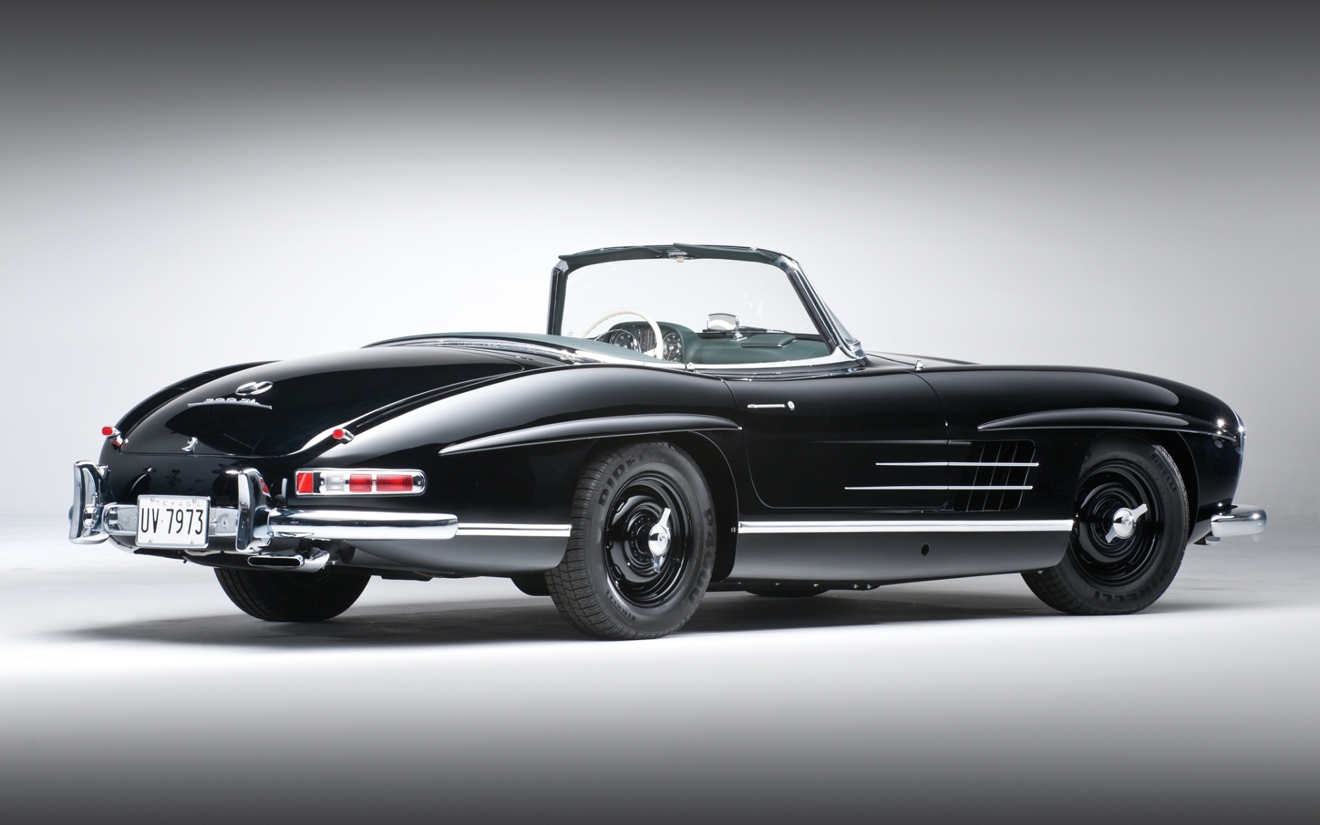 Mercedes Benz 300sl машинка чёрная