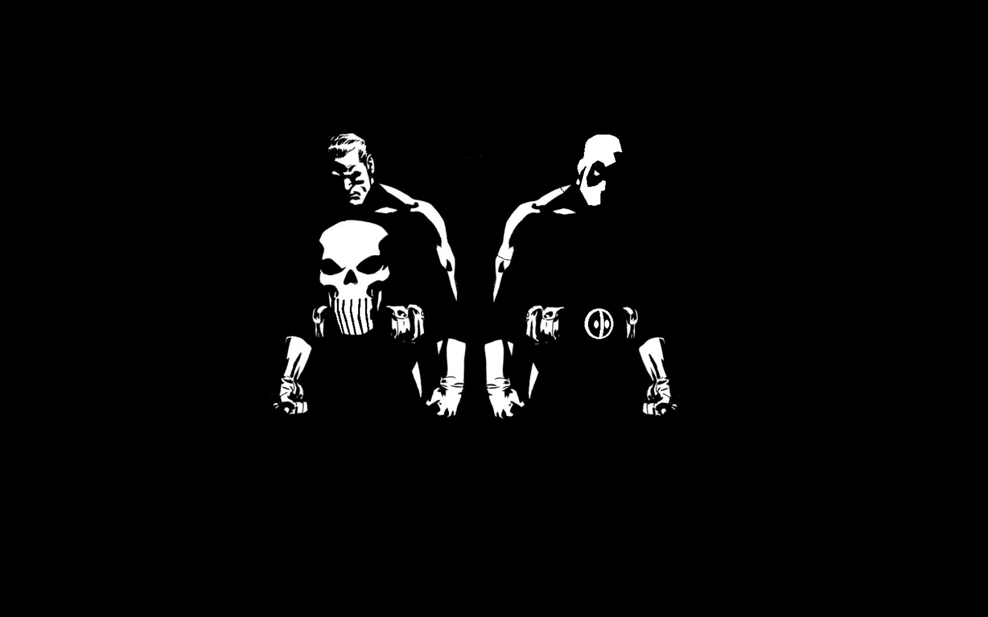 Обои The Punisher, Комиксы, Каратель на телефон и рабочий стол, раздел  минимализм, разрешение 1920x1200 - скачать