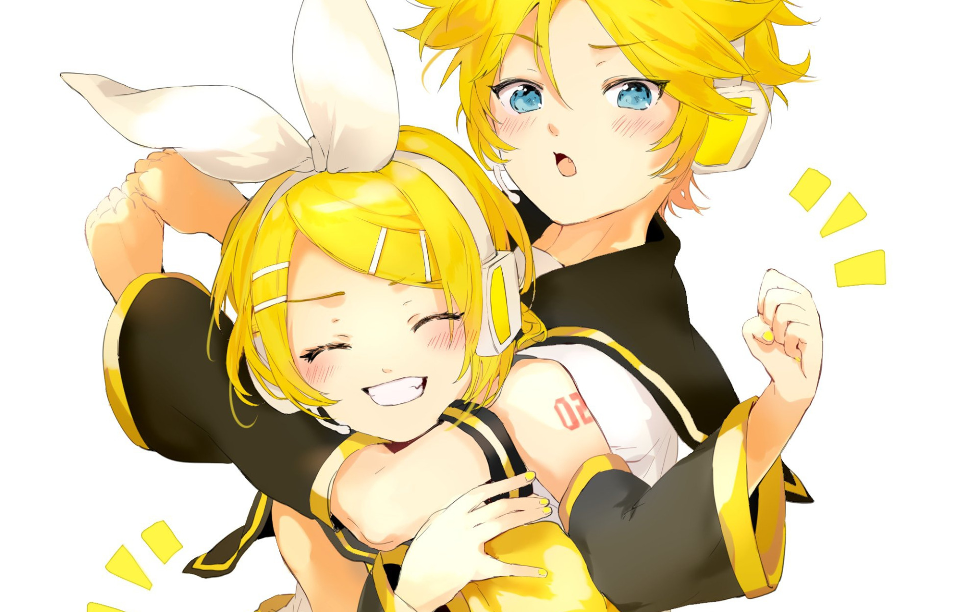 мальчик, девочка, <b>Kagamine</b> <b>Rin</b>, <b>Kagamine</b> Len, Vocaloids.