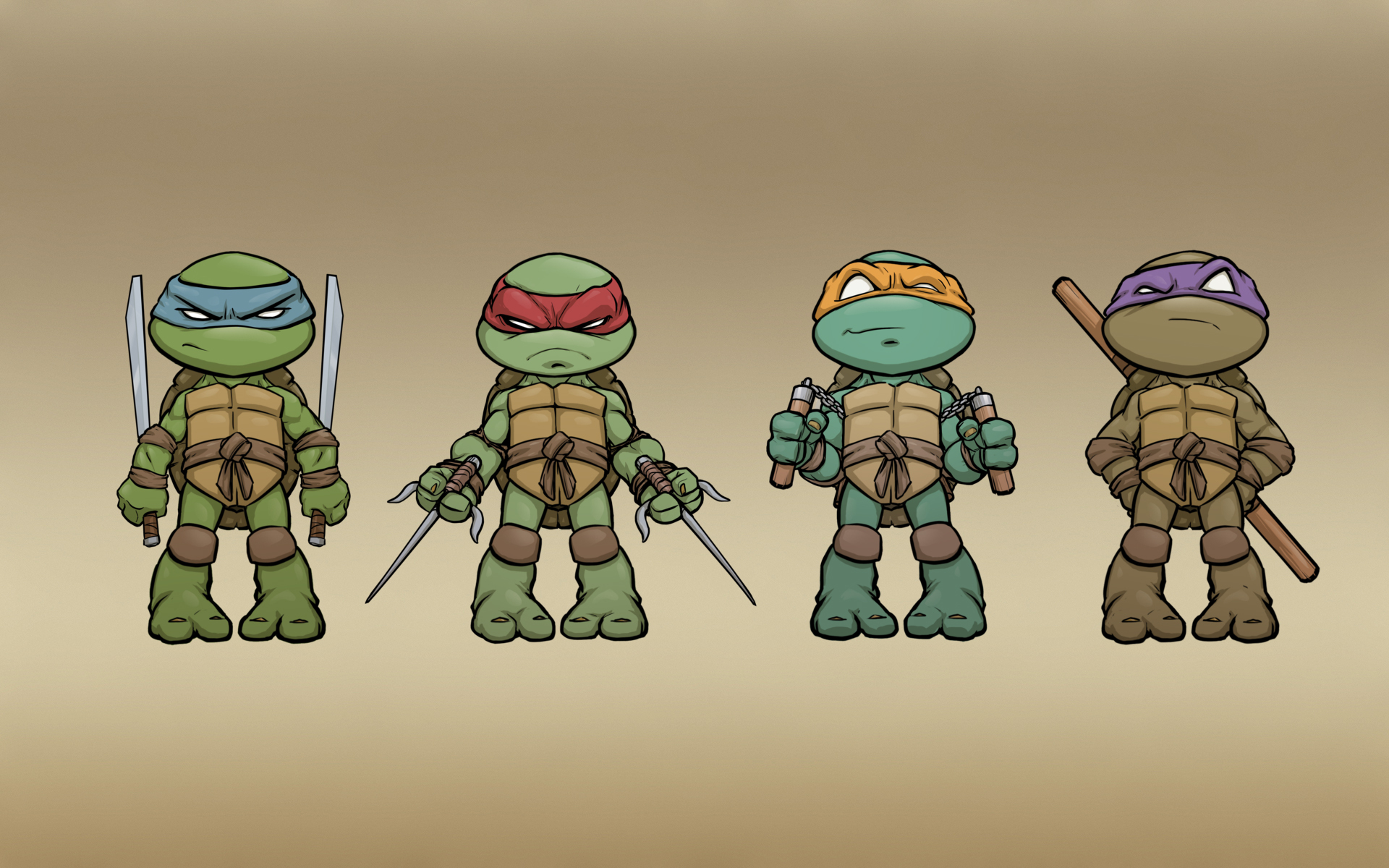 Обои минимализм, Черепашки-ниндзя, TMNT, Teenage Mutant Ninja Turtles, черепашки  ниндзя на телефон и рабочий стол, раздел минимализм, разрешение 1920x1200 -  скачать