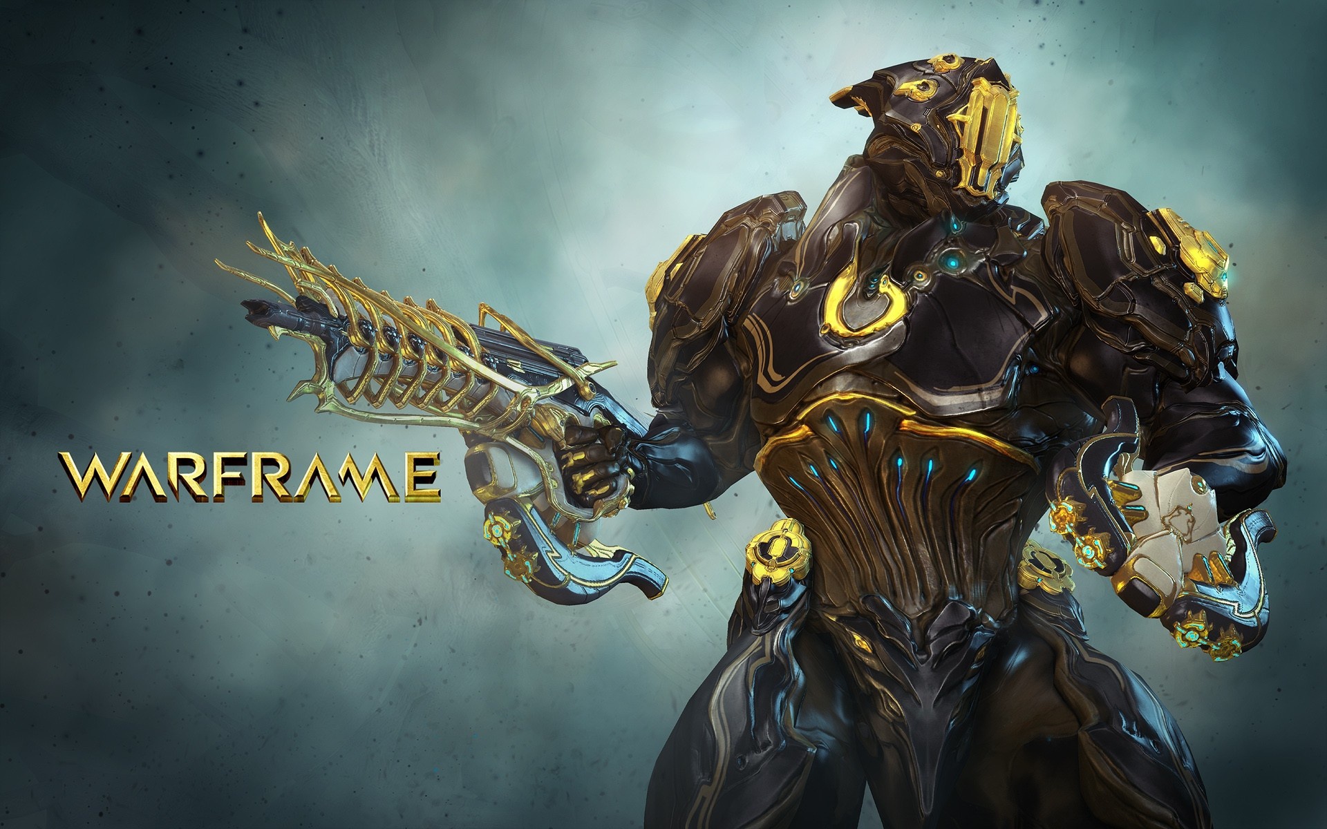 Обои gun, game, armor, weapon, Warframe на телефон и рабочий стол, раздел  игры, разрешение 1920x1200 - скачать