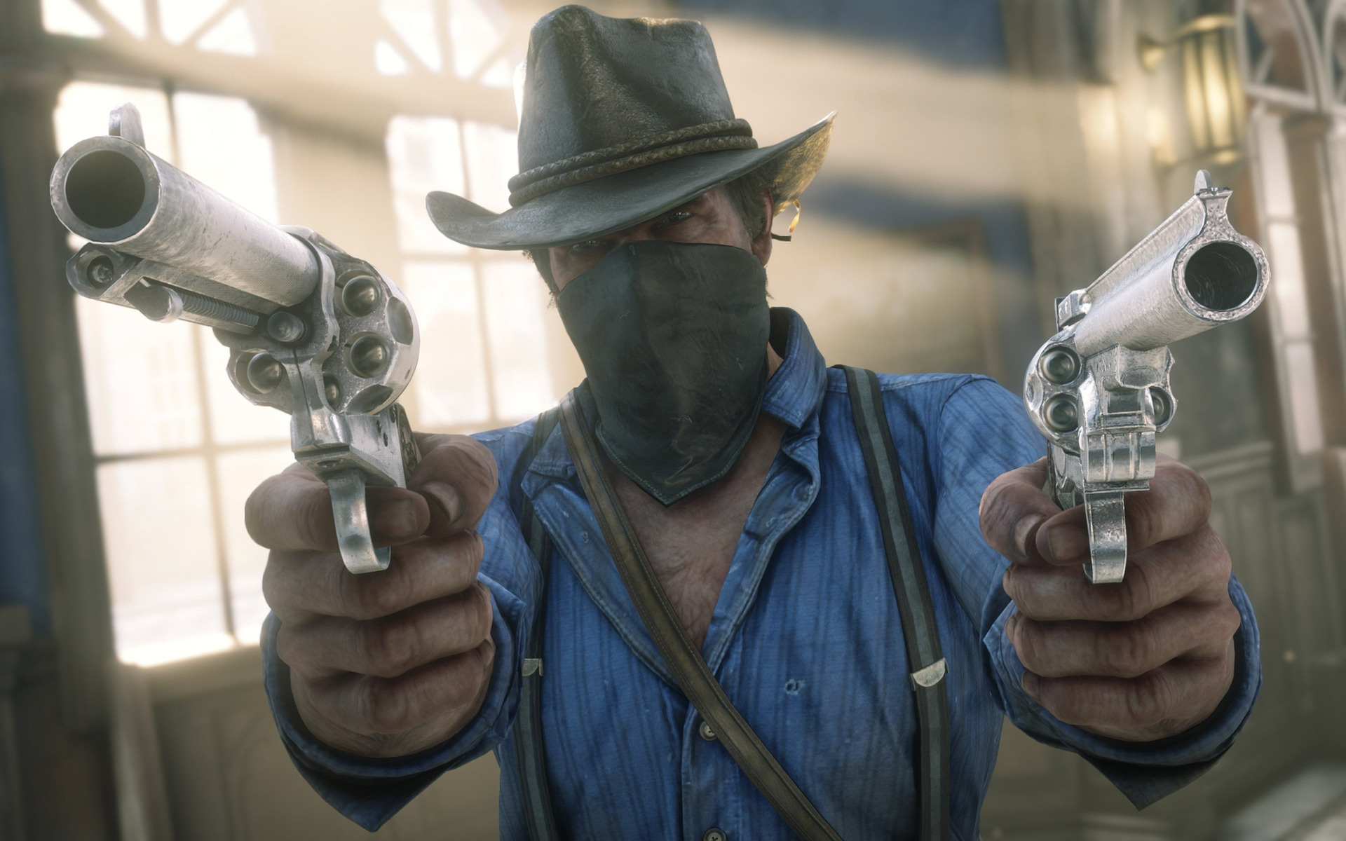 Бандит в рдр 2. Red Dead Redemption 2 Arthur Morgan. Револьвер ред деад редемшион.