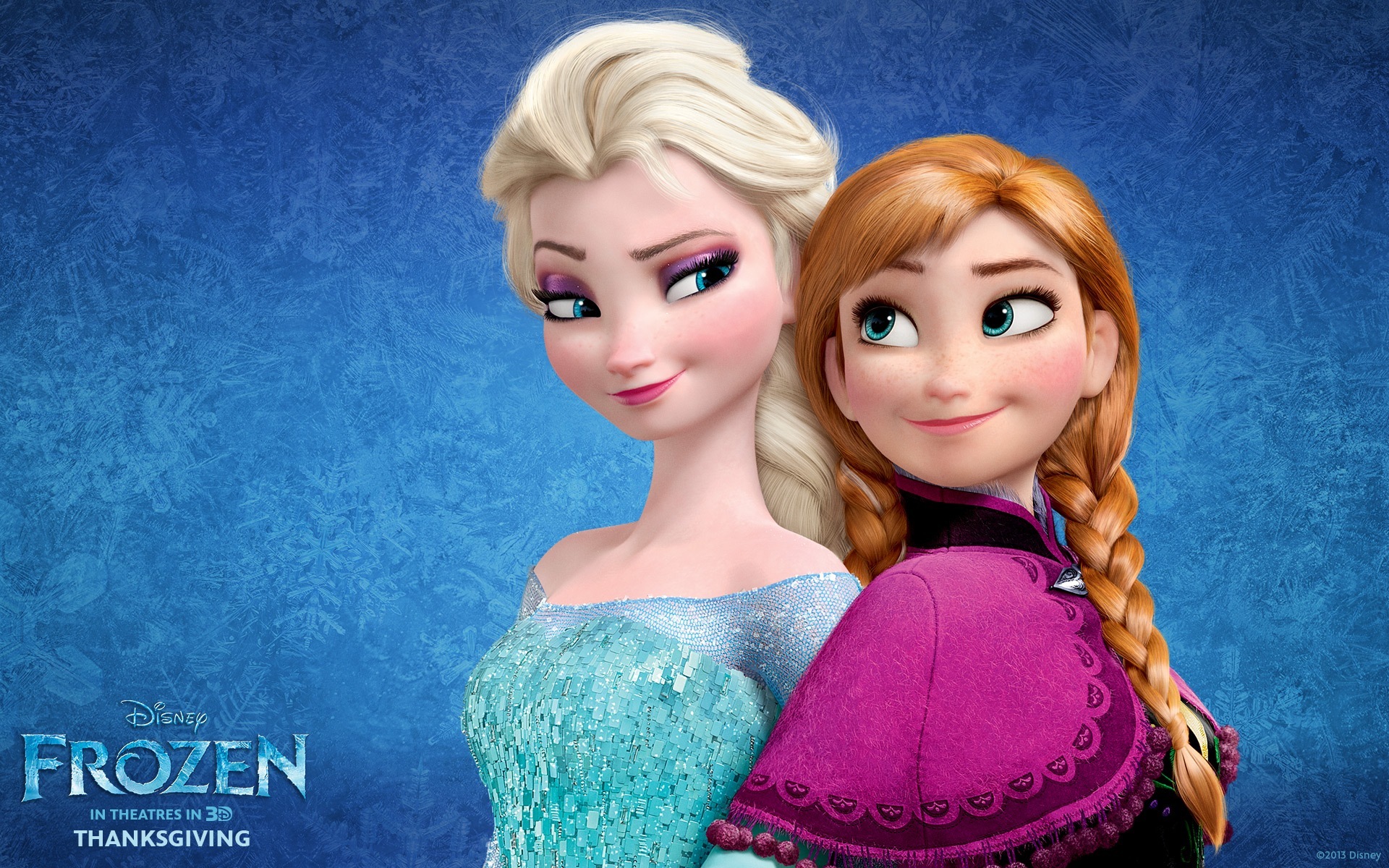 Обои мультфильм, Frozen, Disney, Анна, Anna, сёстры, принцессы, Princess на  телефон и рабочий стол, раздел фильмы, разрешение 1920x1200 - скачать