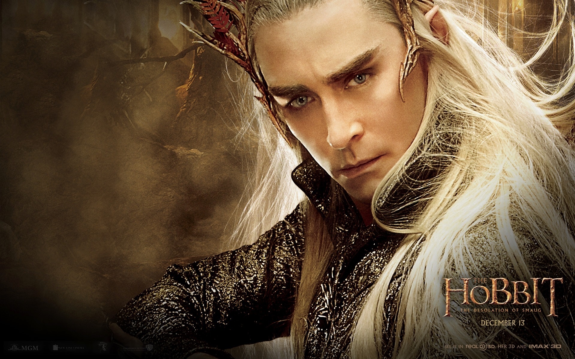 Скачать обои эльф, ли пейс, пустошь смауга, lee pace, hobbit: the  desolation of smaug, раздел фильмы в разрешении 1920x1200