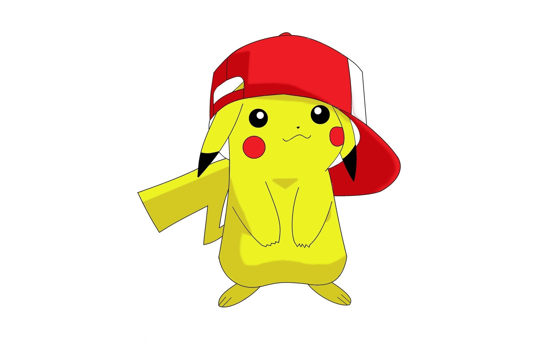 Обои game, yellow, anime, cap, Pokemon, cute, manga, Pikachu на телефон и  рабочий стол, раздел прочее, разрешение 1920x1200 - скачать