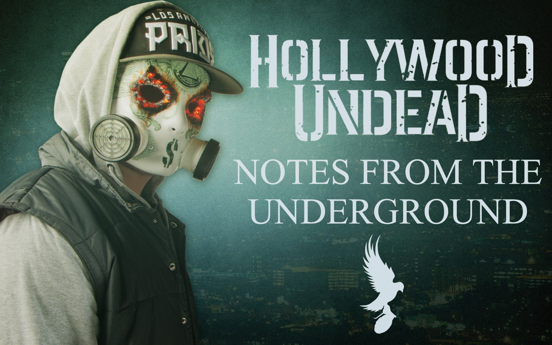 Обои Hollywood Undead, Notes from the underground, J-dog на телефон и  рабочий стол, раздел музыка, разрешение 1920x1200 - скачать