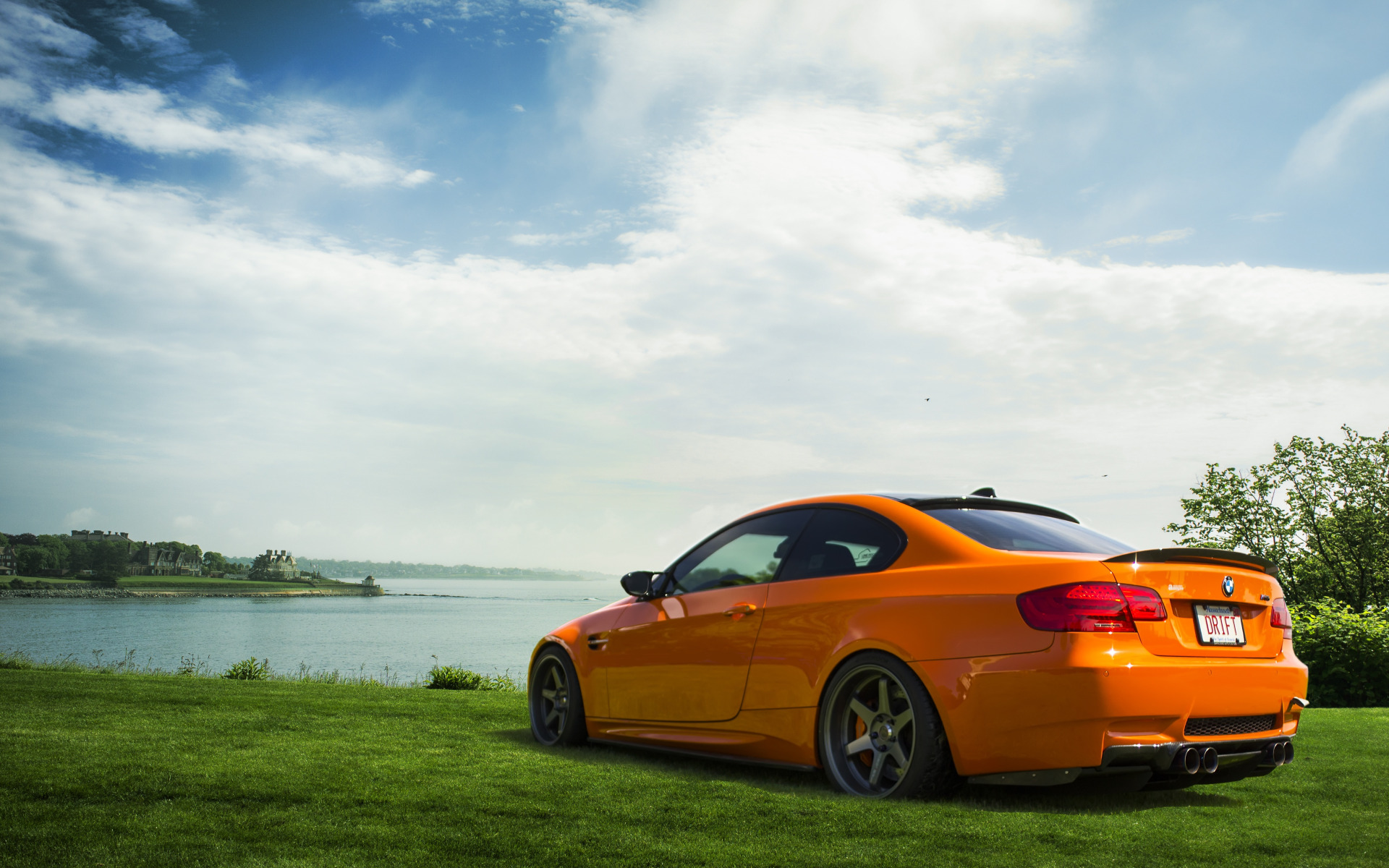 BMW m3 e92 in Rain