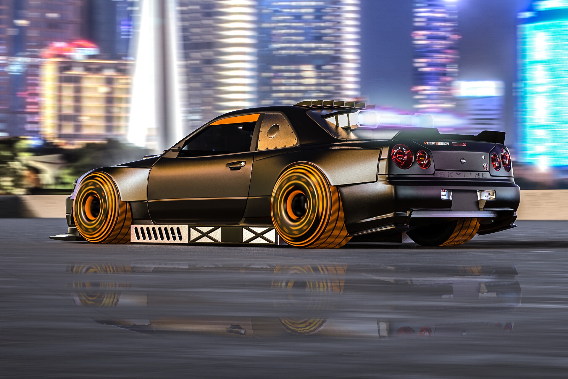 Nissan Skyline GTR r34 Japan Style