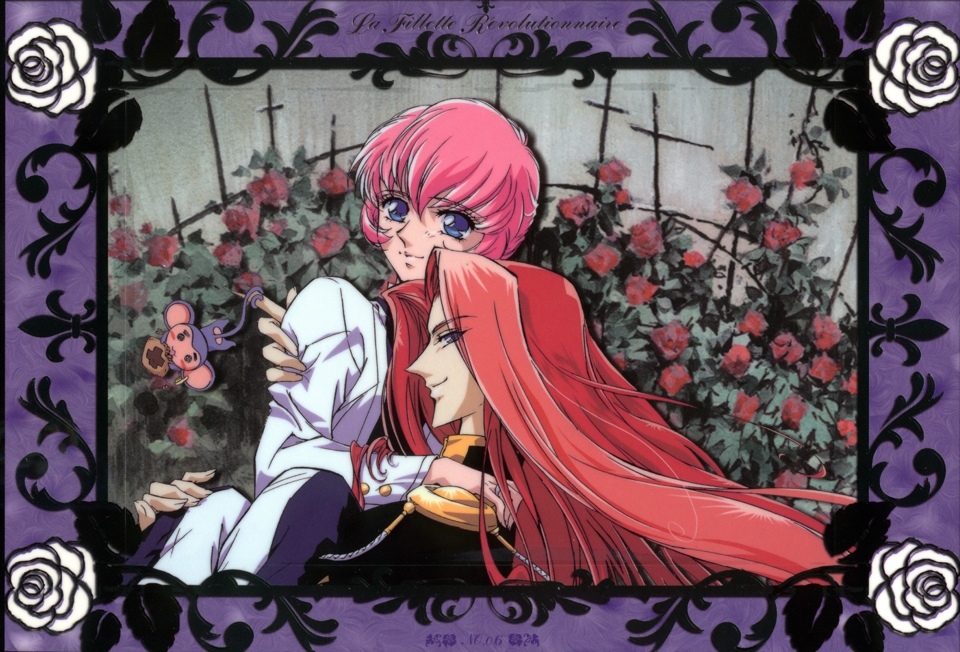 Обои пара, anime, art, revolutionary girl utena на телефон и рабочий стол,  раздел прочее, разрешение 1920x1304 - скачать