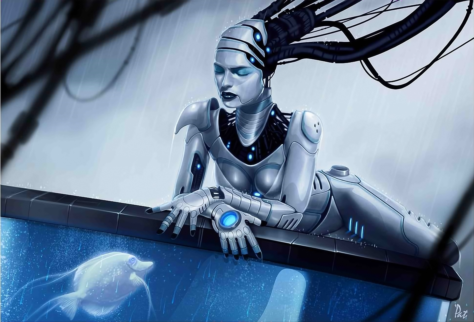 Роботы андроиды девушки