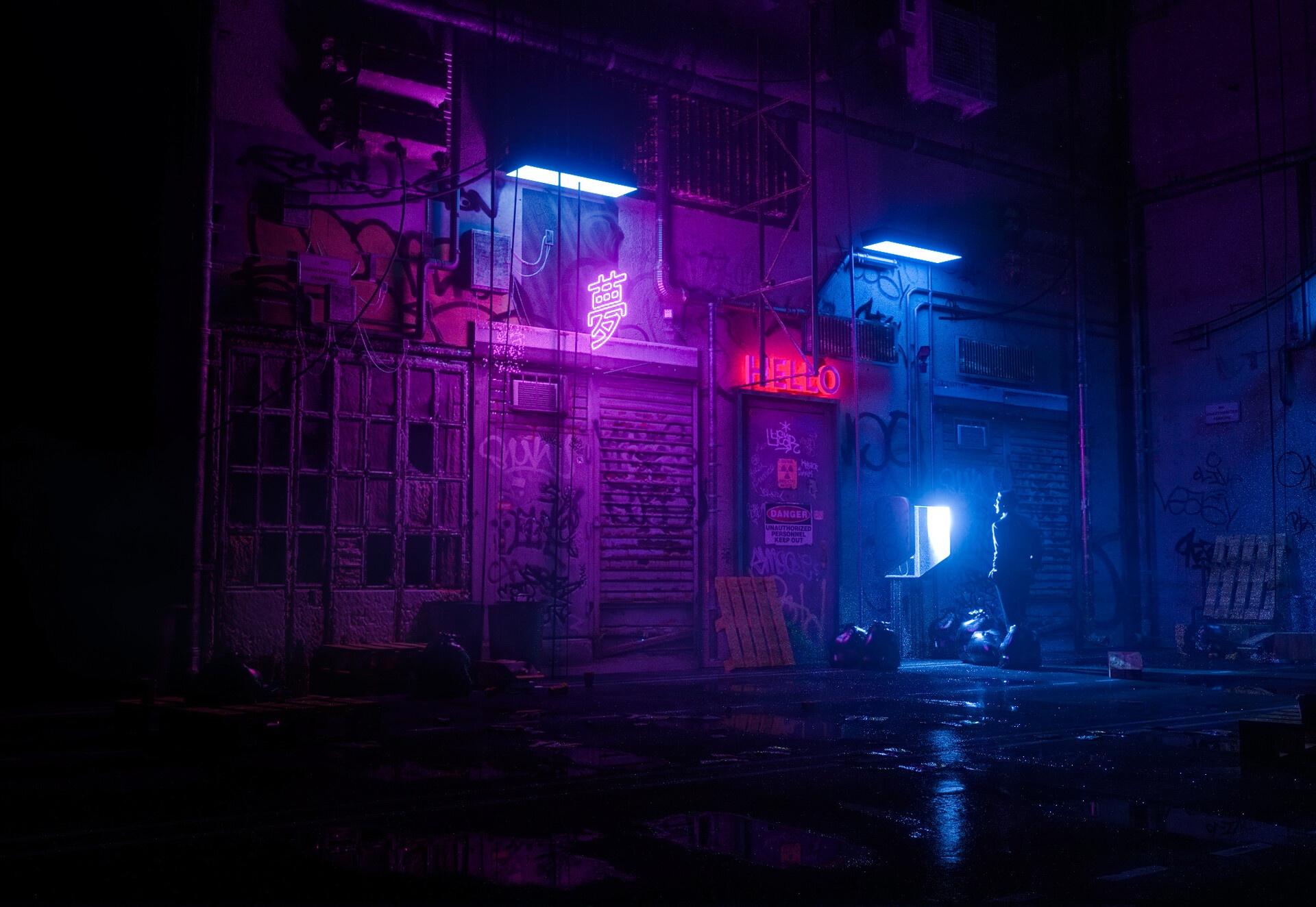 стол в стиле cyberpunk фото 54