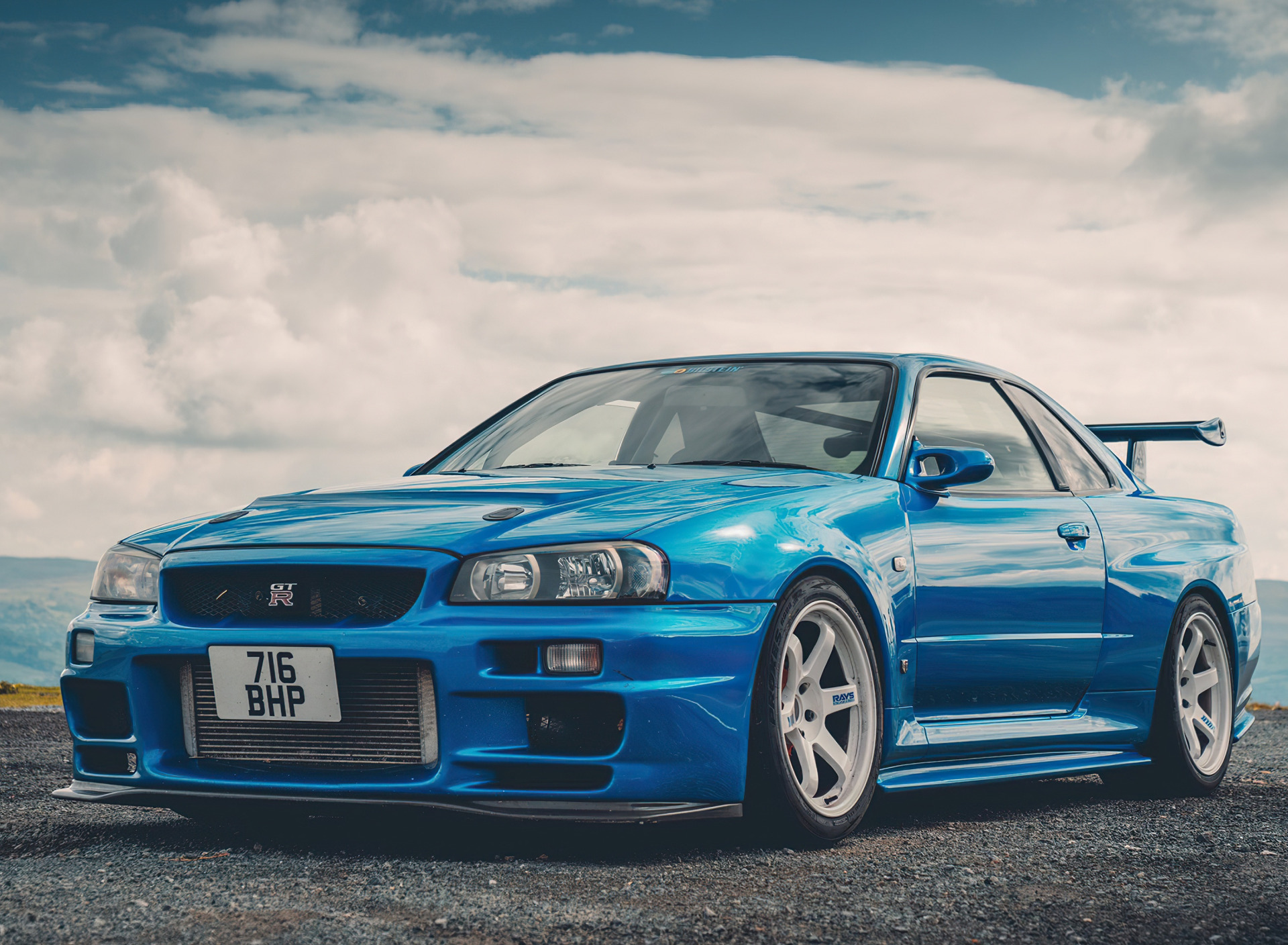 Nissan GTR r34 1920 1080