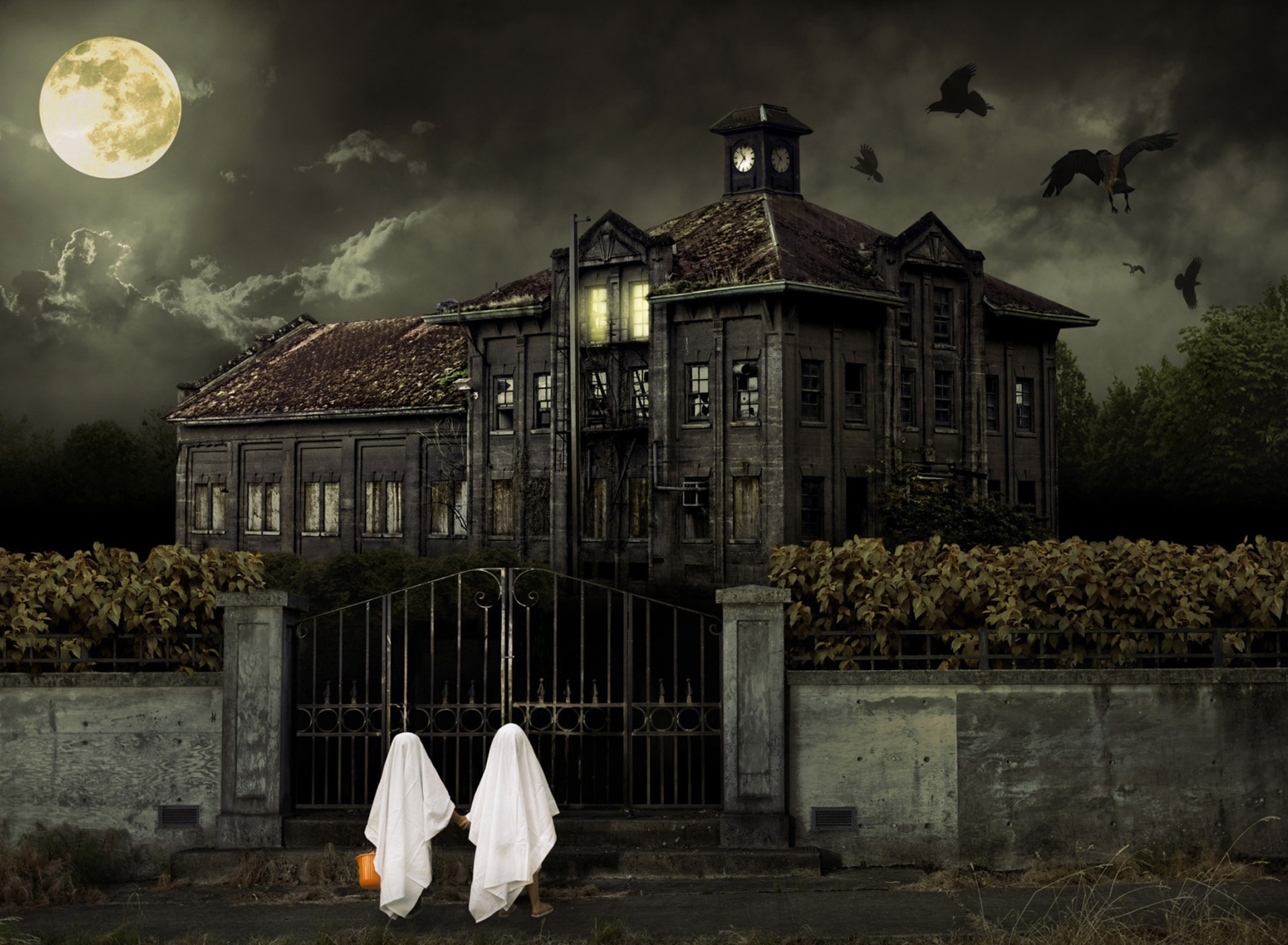 Scary house 2. Проклятый особняк штат Индиана. Призрак Блэк Мэнор. Дом с привидениями. Мрачный особняк.