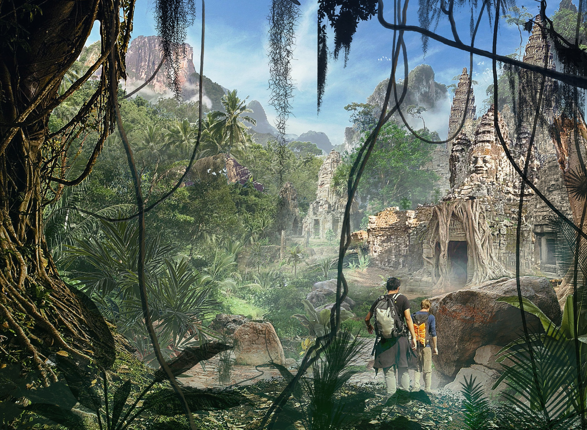 Храм в джунглях. Город в джунглях. Древний город в джунглях. Развалины в джунглях. Затерянный в джунглях