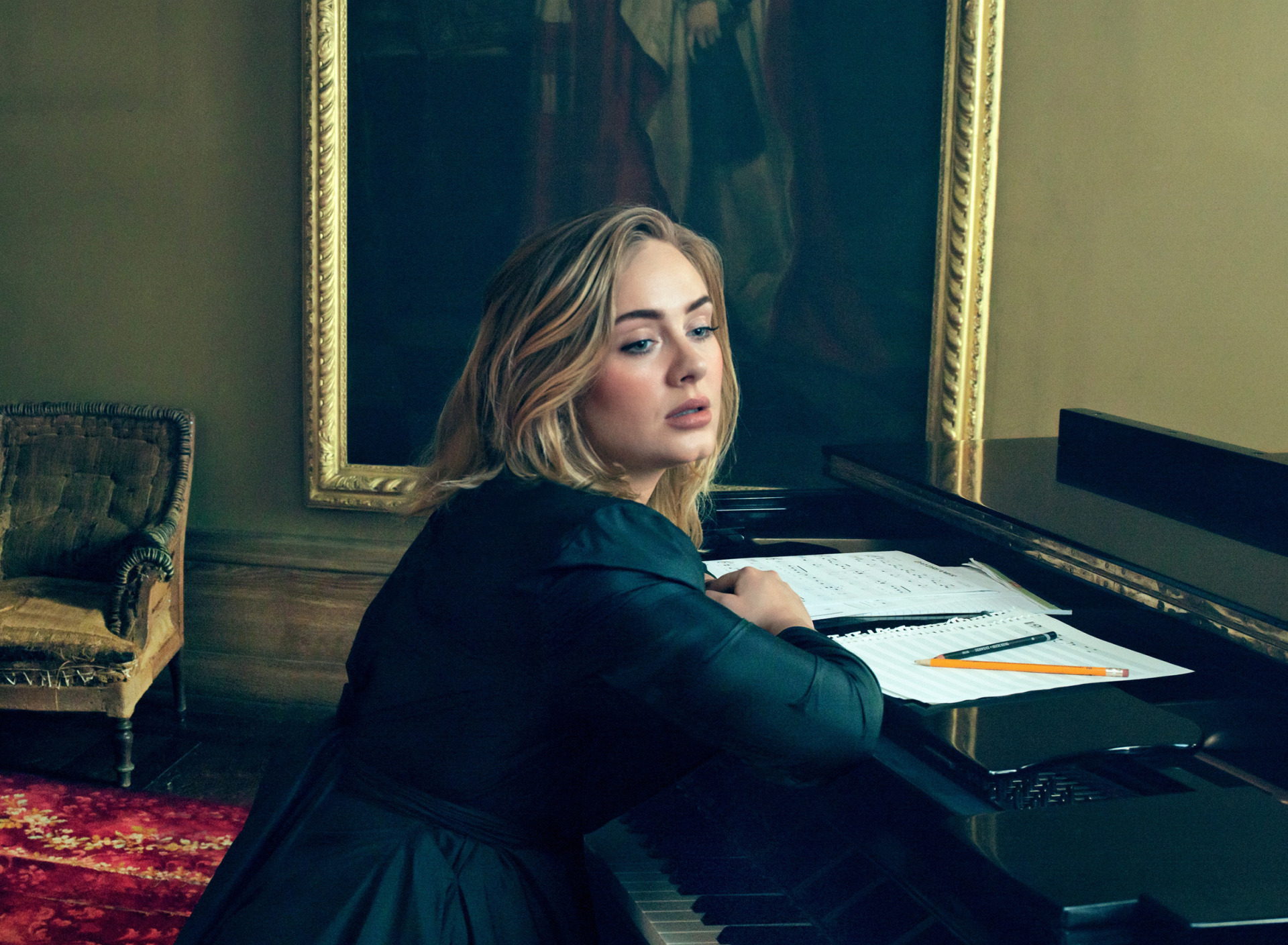 Adèle castillon sensations. Adele Vogue. Adele Laurie Blue Adkins.