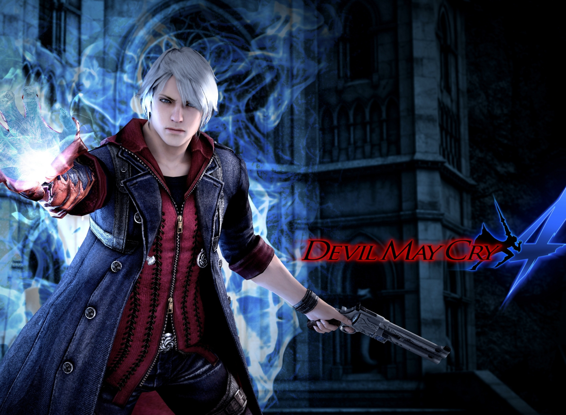 Dmc обзоры. Devil May Cry 4: Special Edition. Devil May Cry 5 револьвер Неро. Devil my Cry 4 Special Edition.