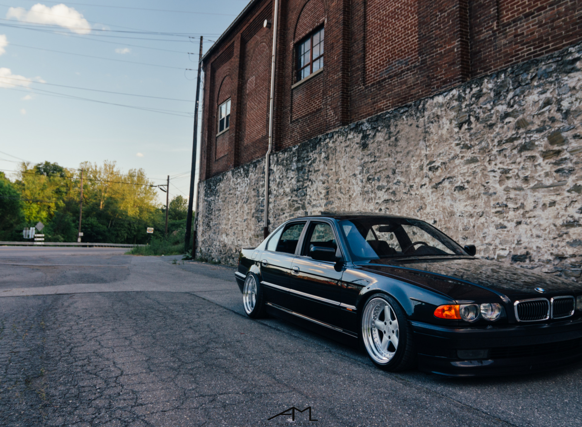 BMW e38 Black